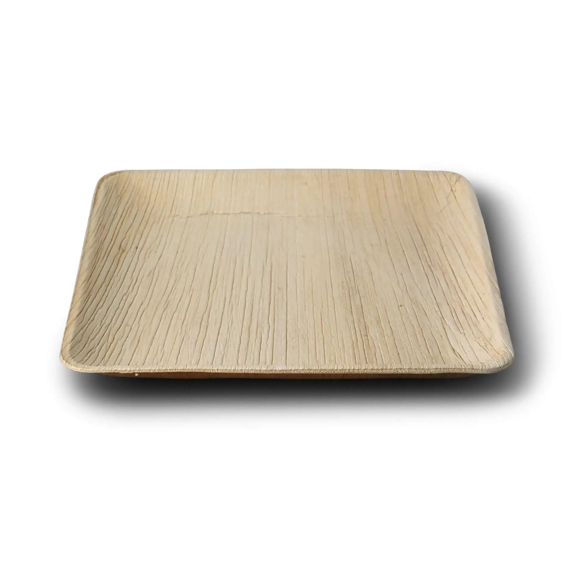 Assiette en feuille de palmier "Palmware®", affiné, 25 x 25 cm Assiette en feuille de palmier "Palmware®", affiné, 25 x 25 cm