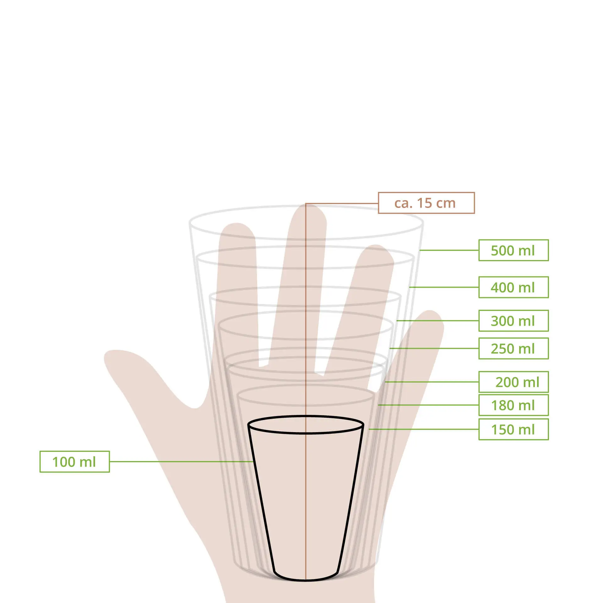 Gobelet en carton (revêtu de PE) 10 cl / 4 oz, Ø 62 mm, brun Gobelet en carton (revêtu de PE) 10 cl / 4 oz, Ø 62 mm, brun
