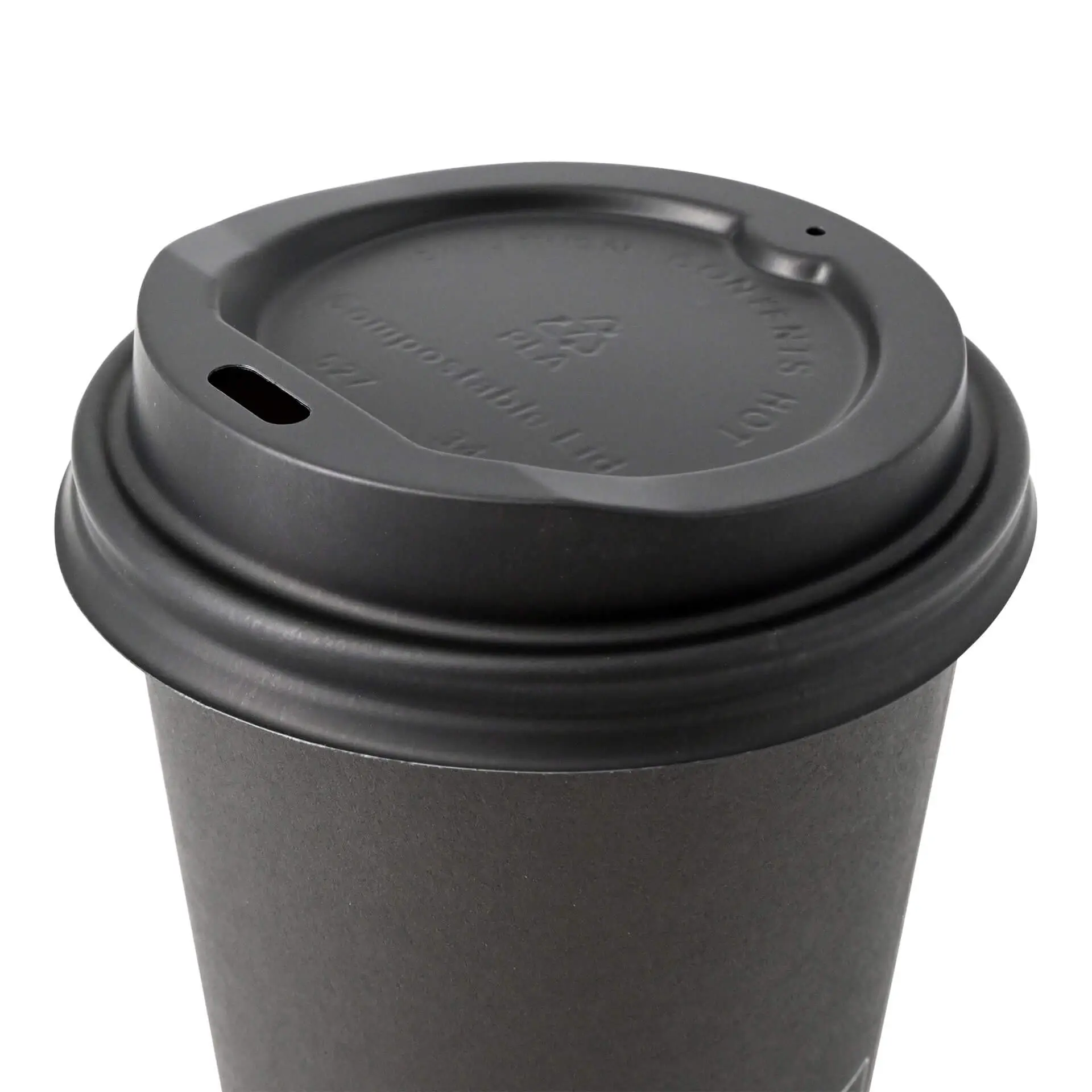 Couvercle en CPLA noir avec trou, Ø 80 mm dhd004051-cpla-deckel-80-mm-schwarz-trinkoeffnung-3