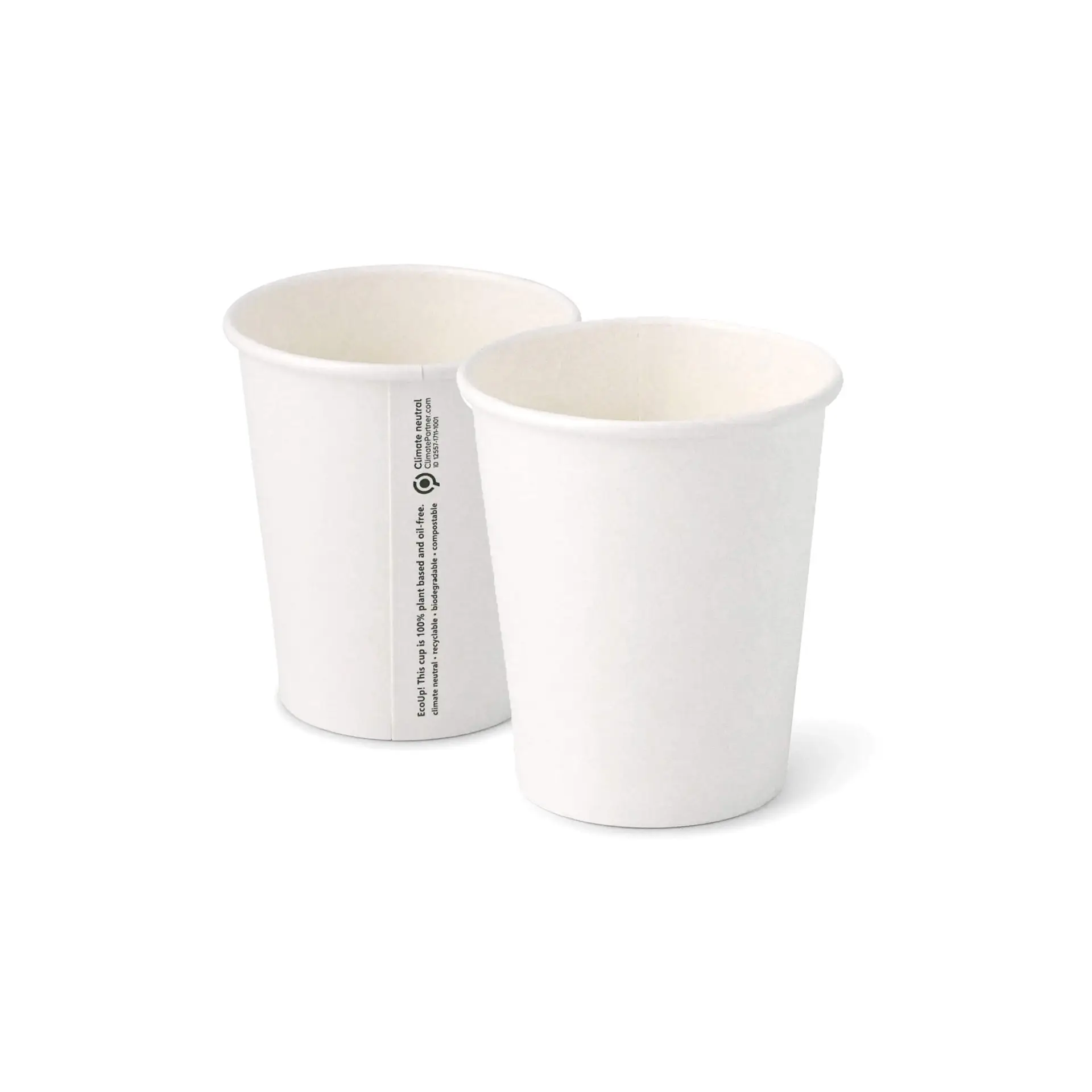 Gobelet en carton blanc, 20 cl / 8 oz, Ø 80 mm Gobelet en carton blanc, 20 cl / 8 oz, Ø 80 mm