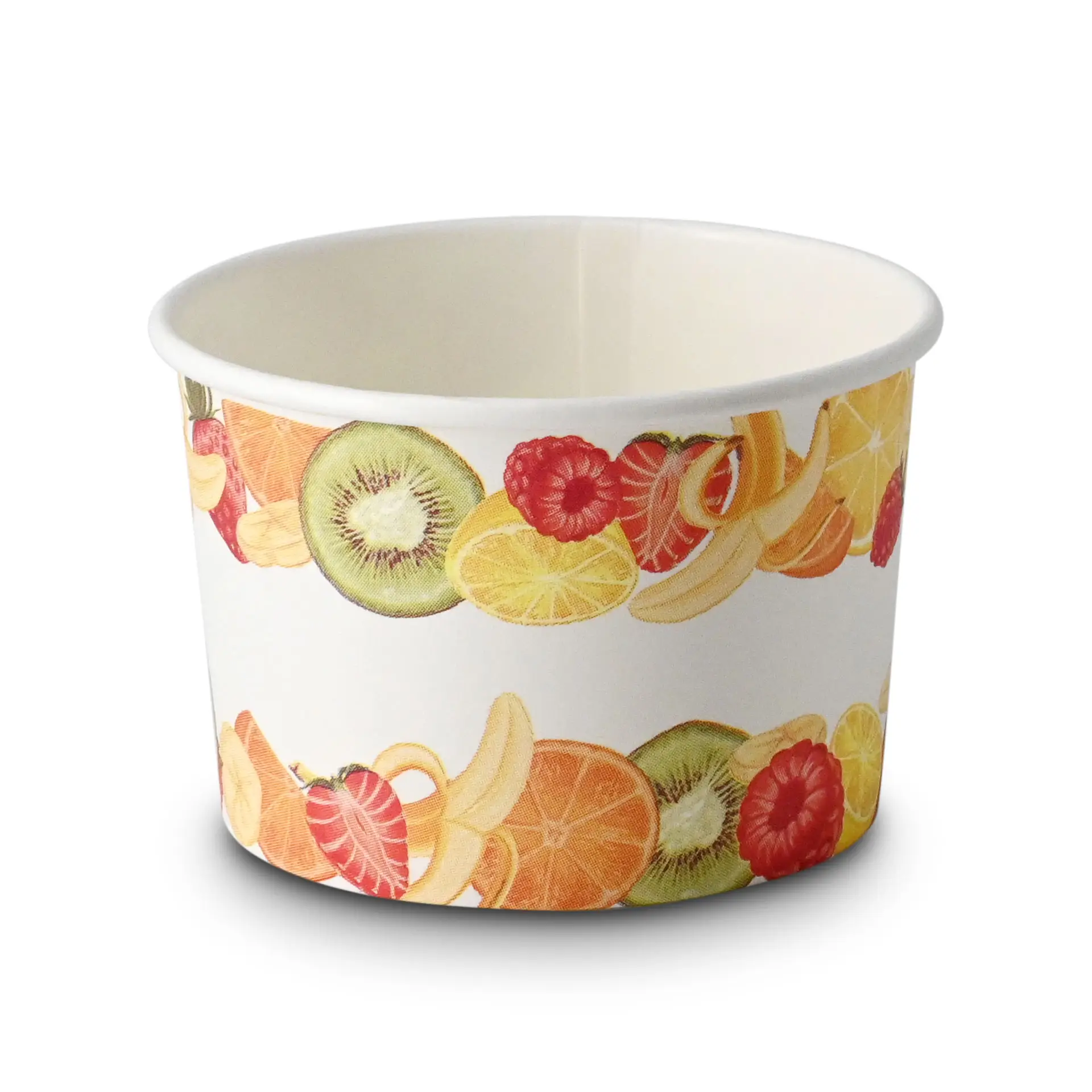 Pot à glace imprimé (revêtu) M "Fruits" 200 ml, max. 270 ml, Ø 92 mm con30021-01-0-eisbecher-bedruckt-beschichtet-m-fruechte-200-ml-max-270-ml-92-mm-1