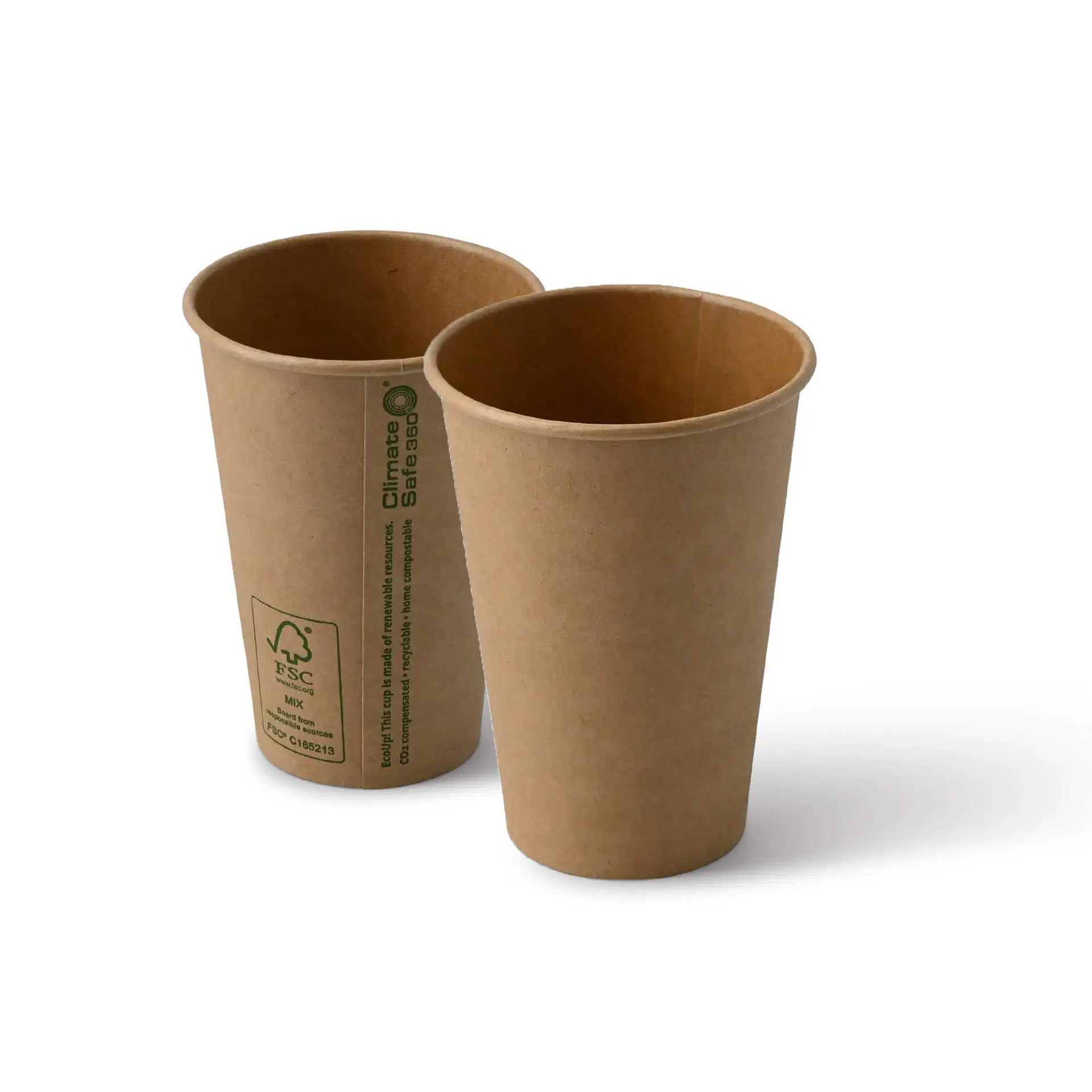 Gobelet en carton écru pour distributeurs 18 cl / 7,5 oz