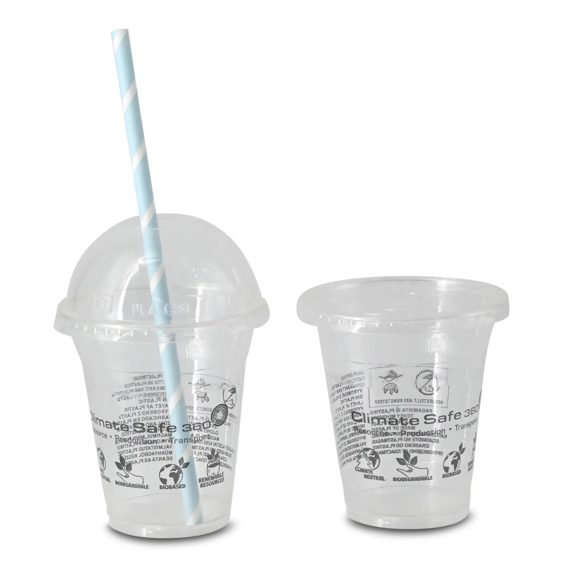 Gobelet à smoothie en PLA, 30 cl / 12 oz, Ø 96 mm Gobelet à smoothie en PLA, 30 cl / 12 oz, Ø 96 mm