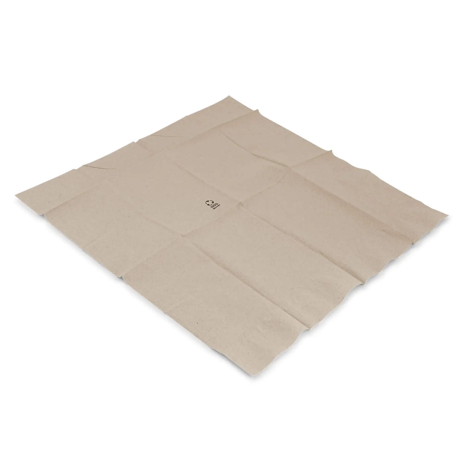 Serviette kangourou en papier recyclé écru, 2 couches, 10x19,5 cm dse02803-besteck-servietten-aus-recyceltem-papier-10-x-195-cm-2-lagig-ungebleicht-2