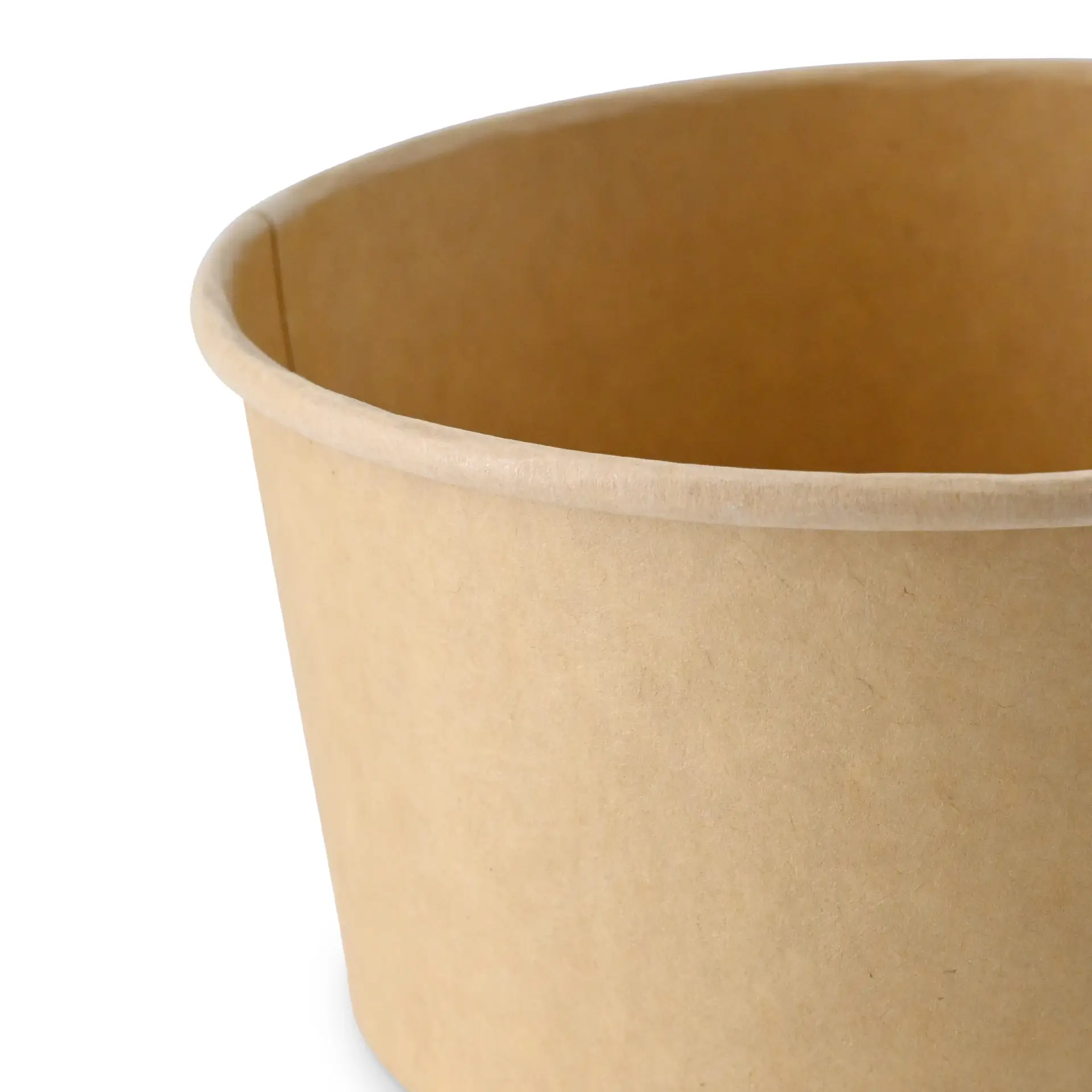 Bol en carton / Bol à salade 800 ml, Ø 185 mm, marron