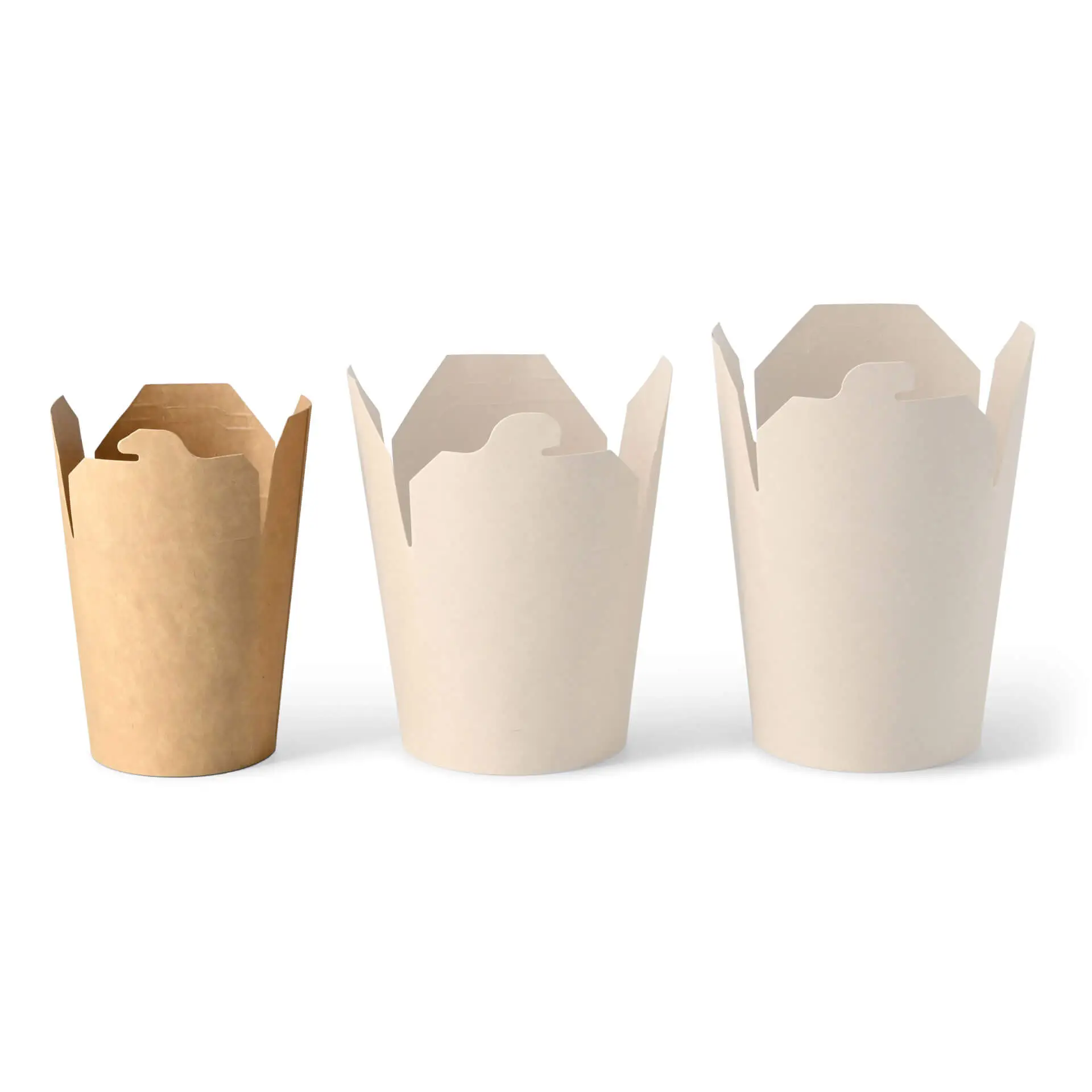 TOROTON 50 Pièces Boîtes Alimentaires à Emporter 900ml Kraft - Carton Compostable Avec Fenêtre, Étanche Et Résistante à La Chaleur