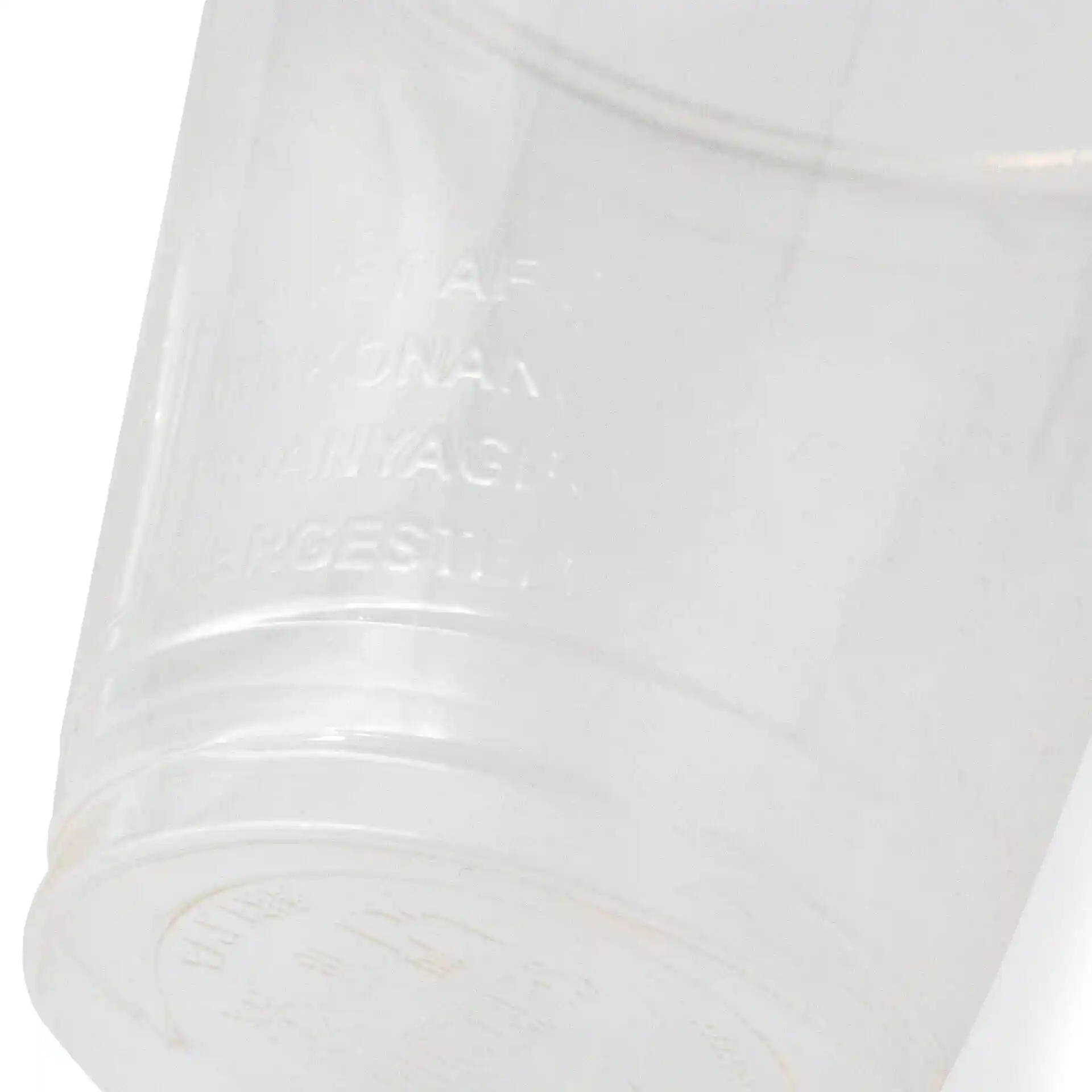Gobelet transparent de 12 oz en PLA, avec un diamètre de 95 mm et une hauteur de 106 mm.