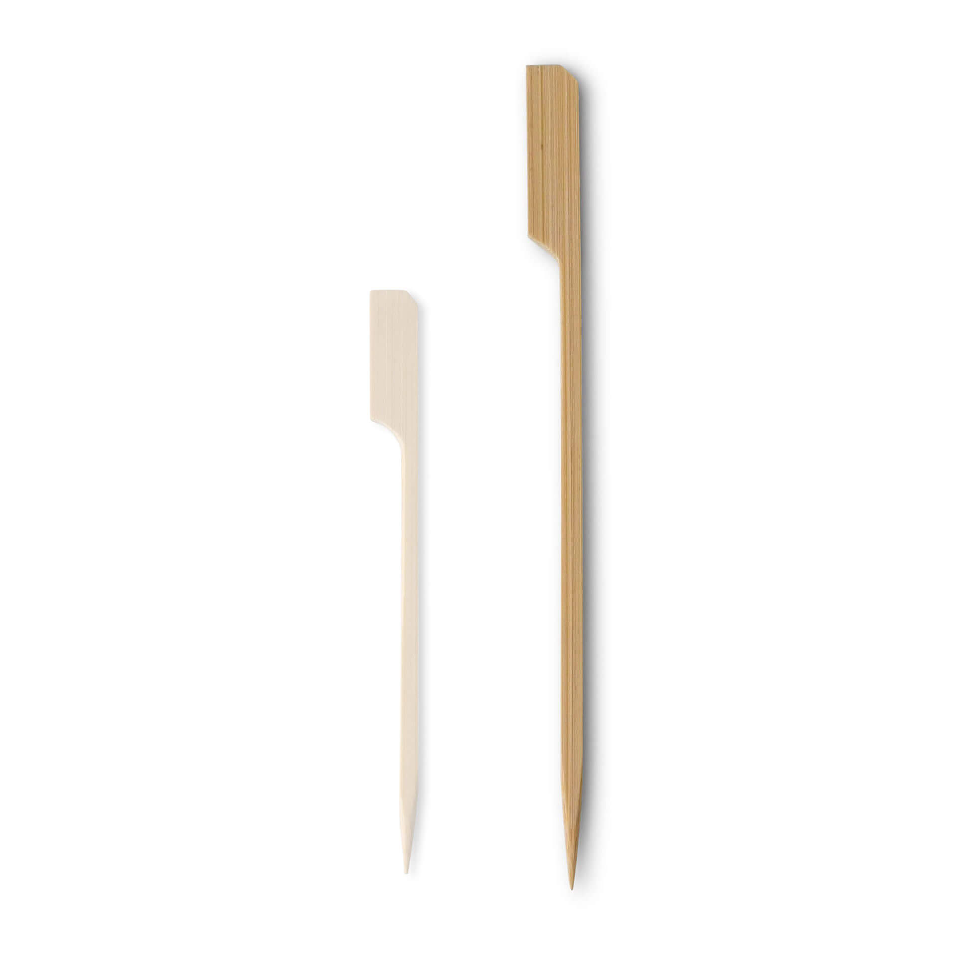 Bambus-Flaggen-Spieße 15 cm, unbehandelt