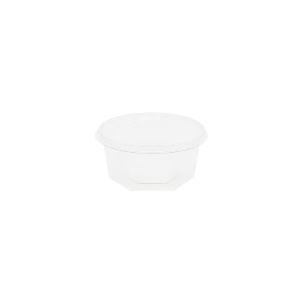 rPET-Portionsbecher 50 ml, Ø 65 mm, transparent