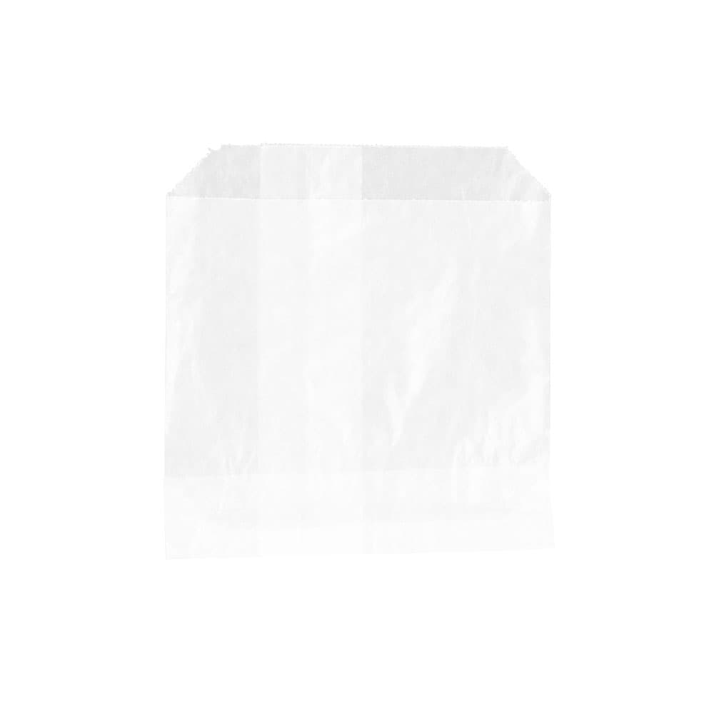 Pergamin-Flachbeutel 13 x 14 cm, weiß