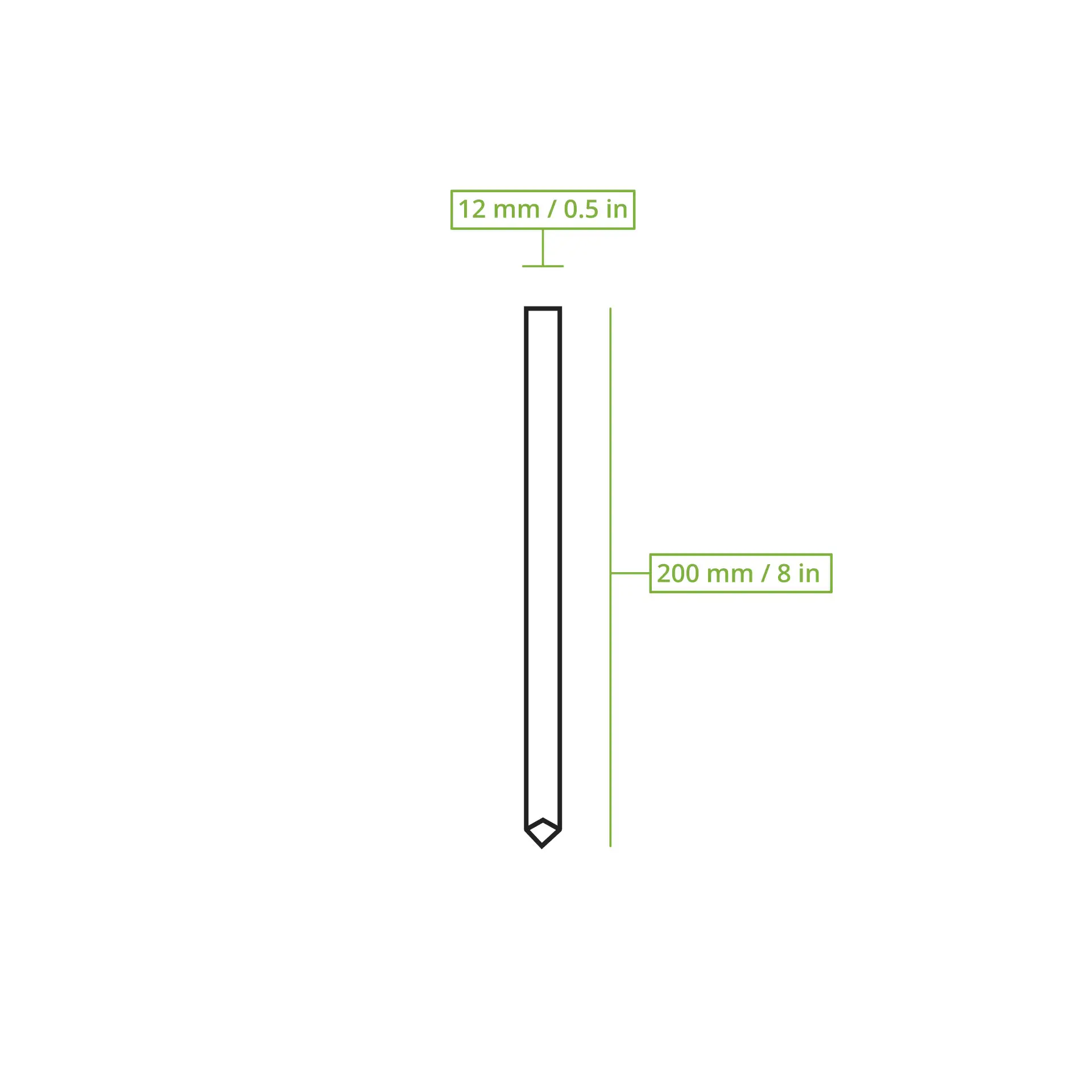Pailles Bubble Tea 20 cm, Ø 1,2 cm, colorées, réutilisables