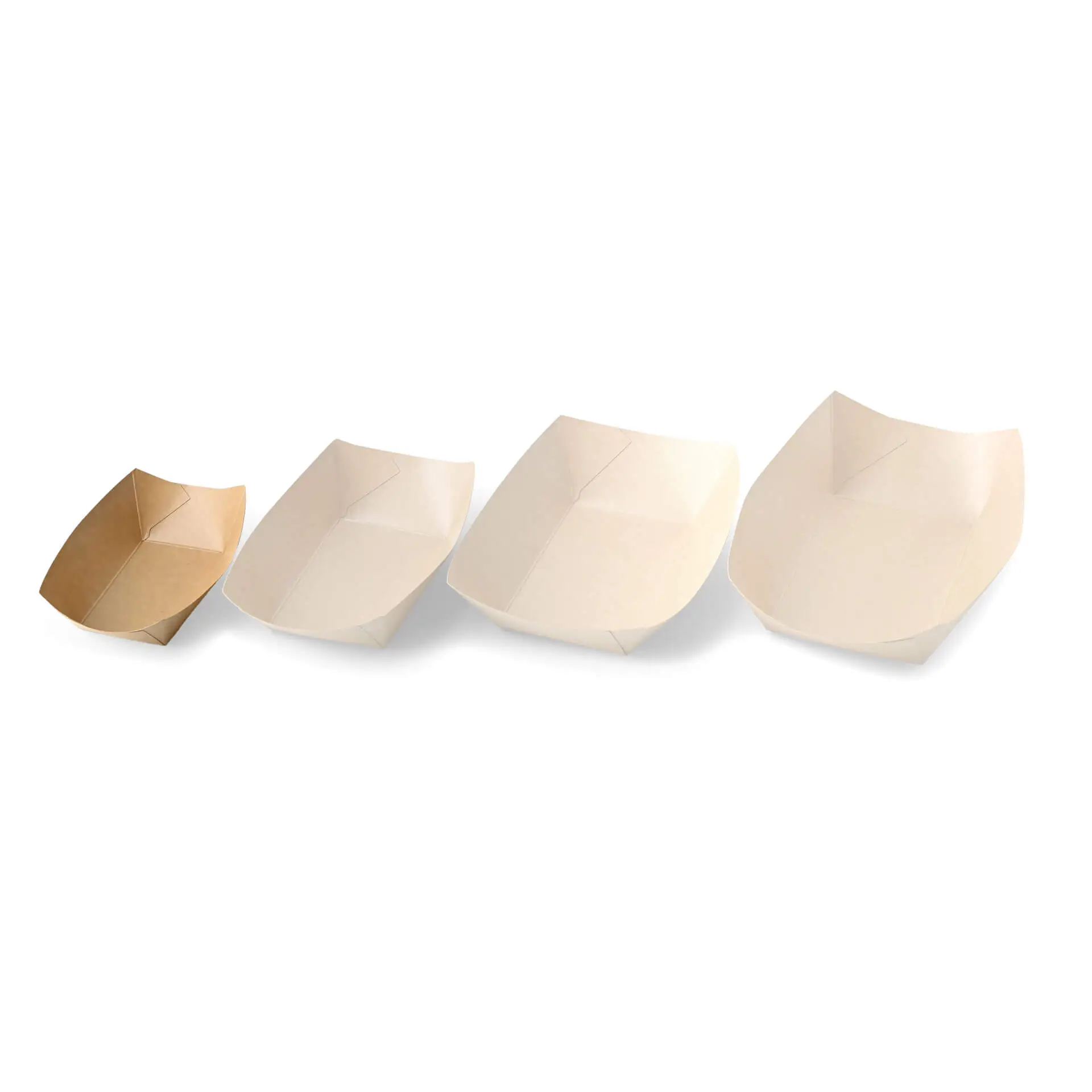Bateau en carton pour amuses bouche, 200 ml, 13 x 10 x 3 cm dca06120-snackschalen-aus-karton-200-ml-13-x-10-x-3-cm-braun-9