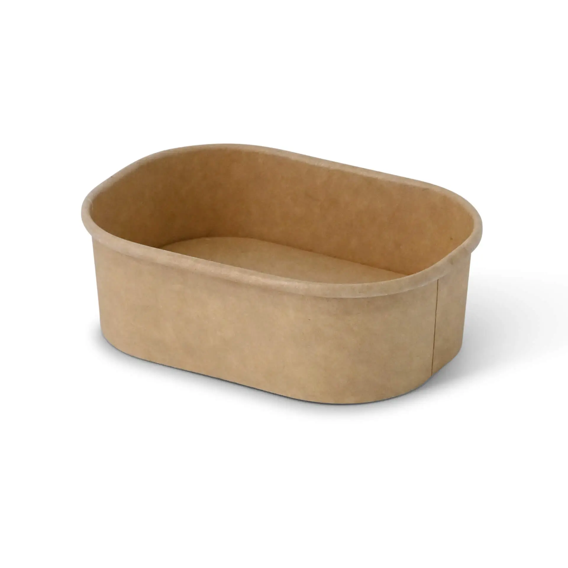 Barquette en carton 150 ml, 11 x 8 x 3,5 cm, marron, rectangulaire
