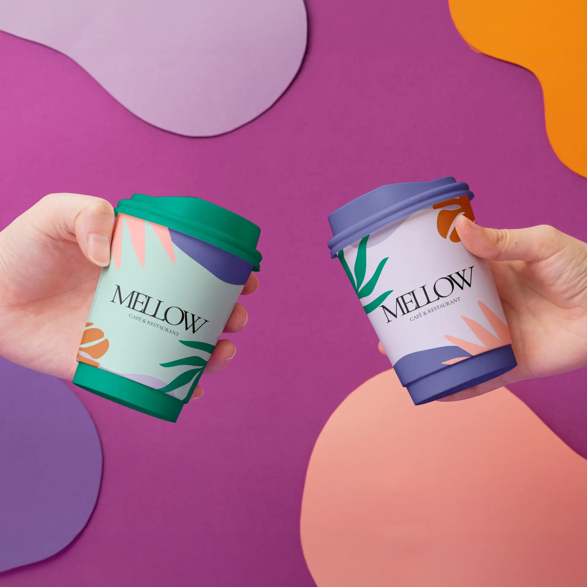 Gobelets personnalisés en carton, double paroi, 200 ml / 8 oz, blanc, mat, PE