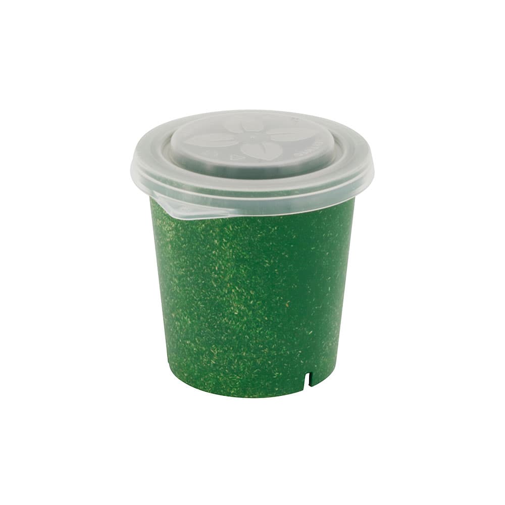 Mehrweg-Becher Häppy Cup 400 ml, Ø 95 mm, Spinat / dunkelgrün