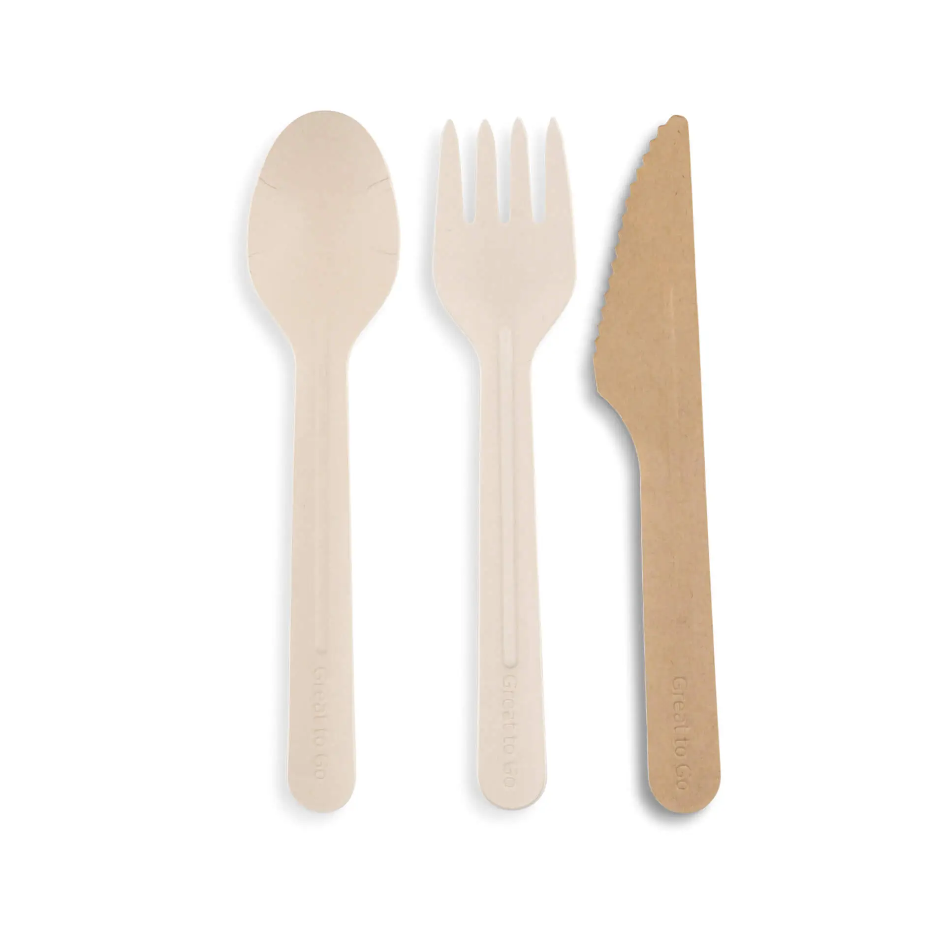 Couteaux en papier 16,5 cm, brun Couteaux en papier 16,5 cm, brun