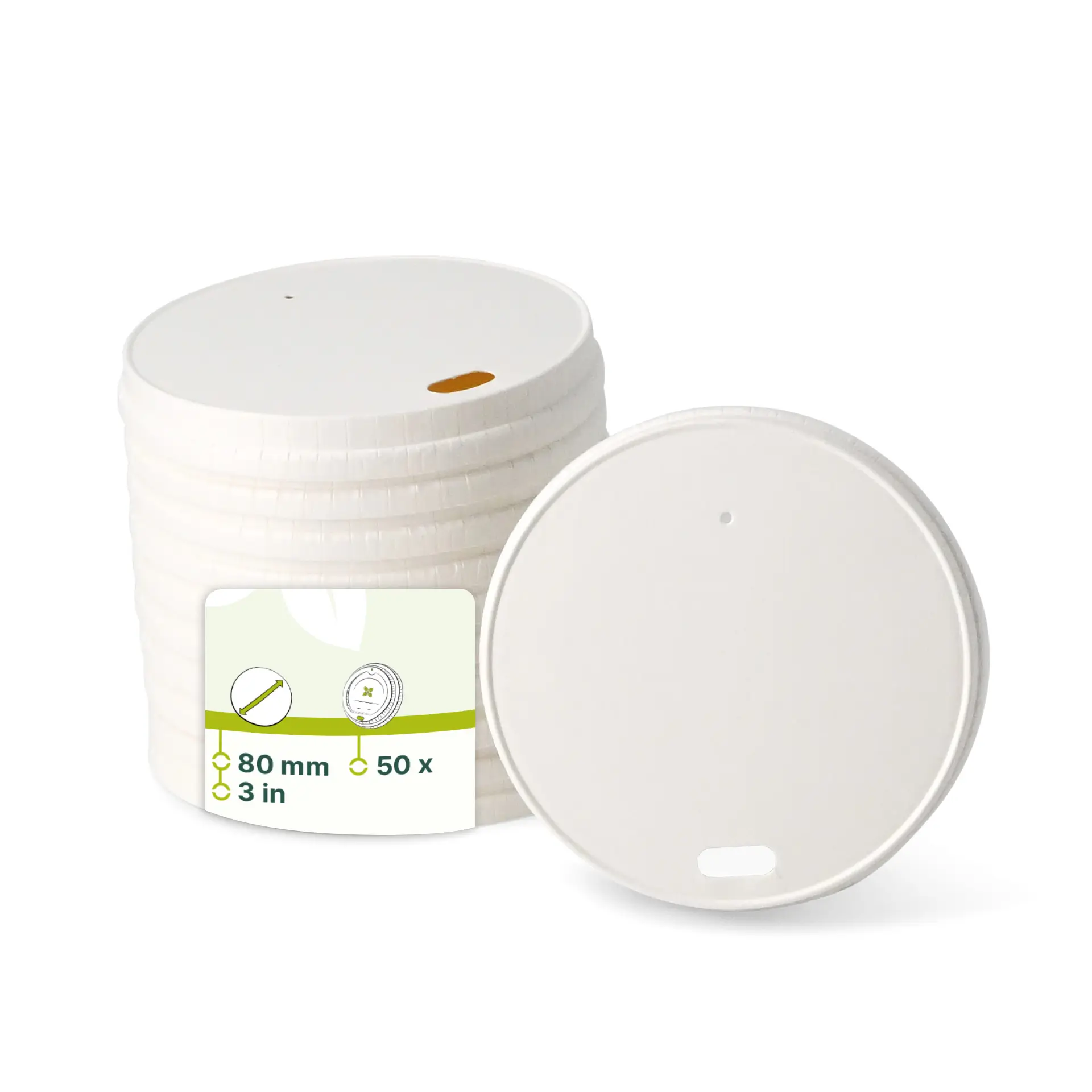 Couvercle en papier Ø 80 mm, blanc, avec ouverture dhd045871-papierdeckel-80-mm-weiss-trinkoeffnung