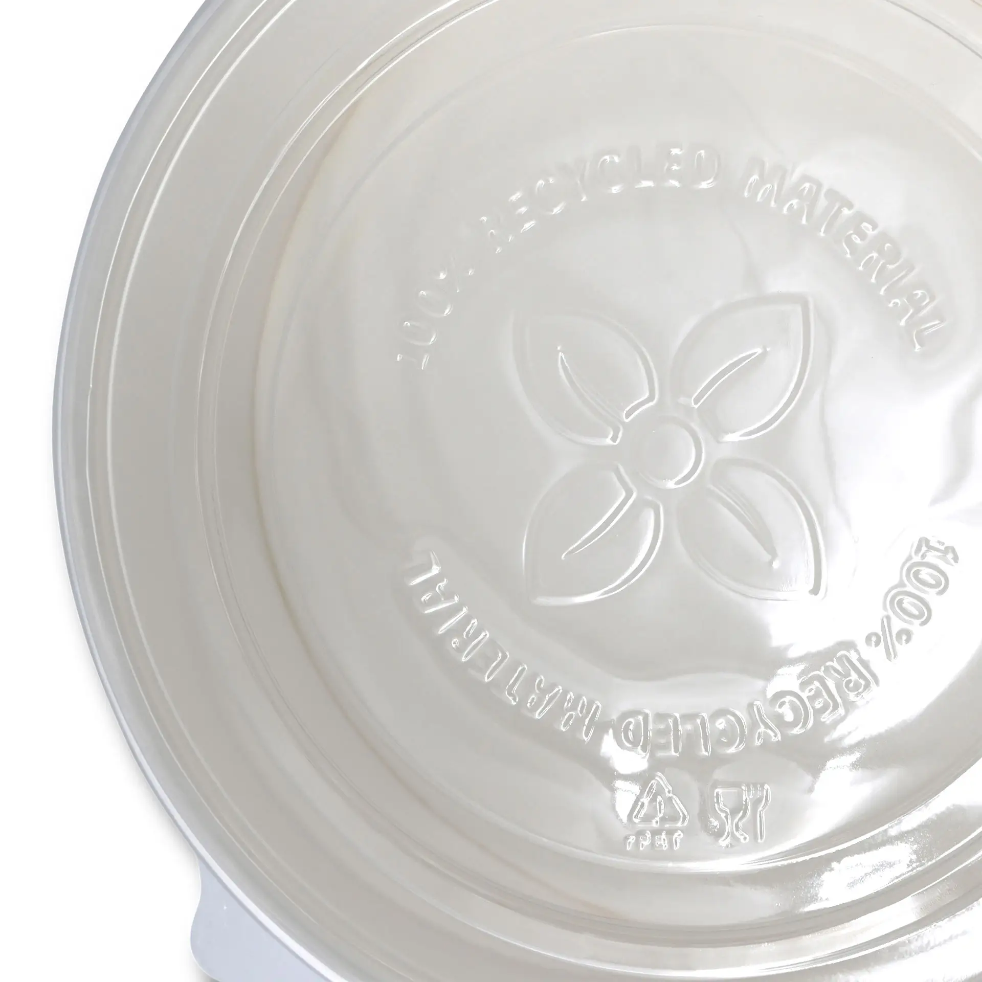 Couvercle transparent en rPET, Ø 185 mm