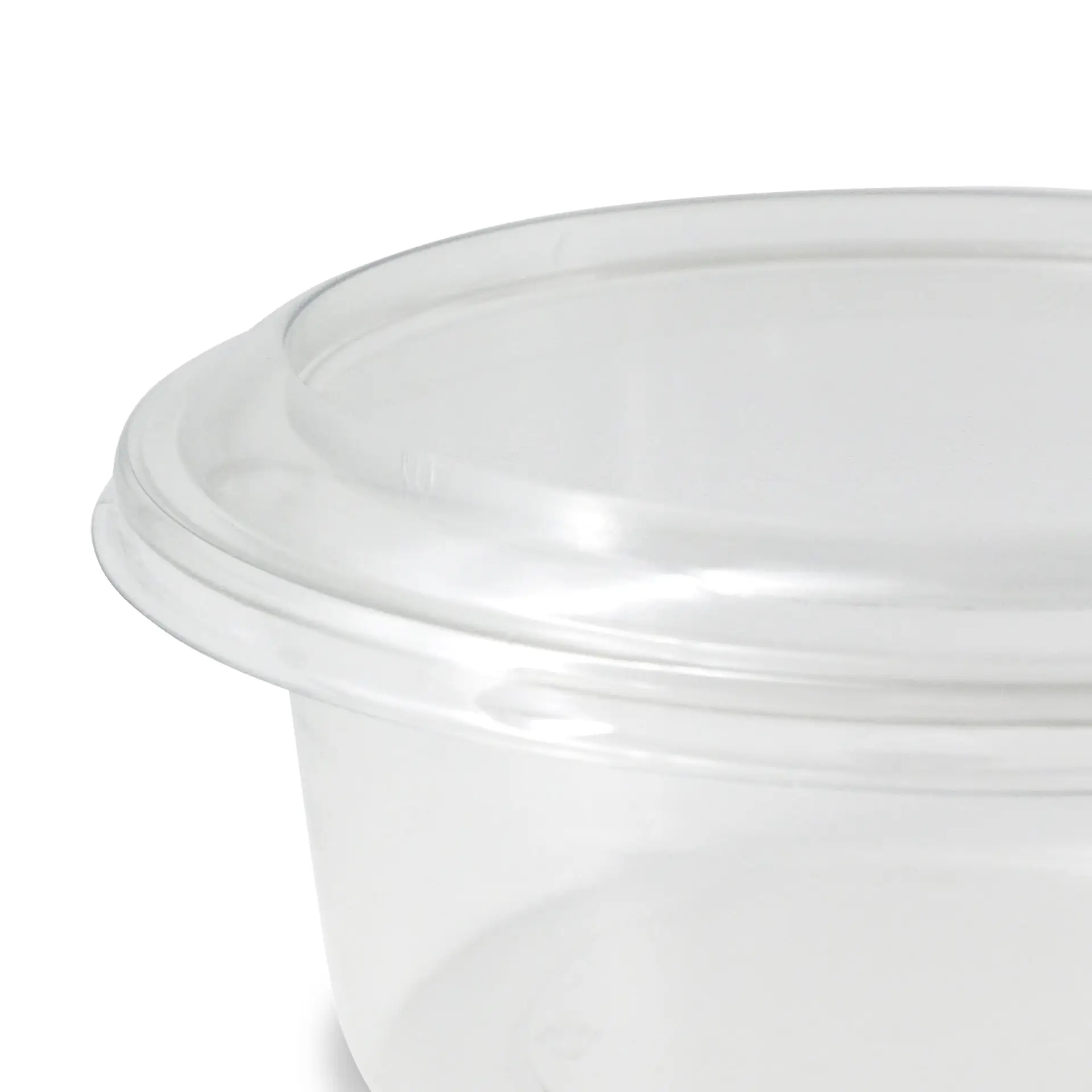 Couvercle en rPET Ø 123 mm, rond Couvercle en rPET Ø 123 mm, rond