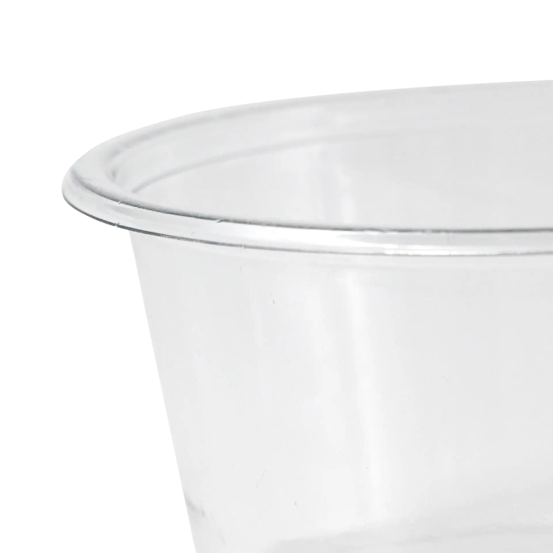 Pot à portions en rPET 100 ml, Ø 75 mm, transparent
