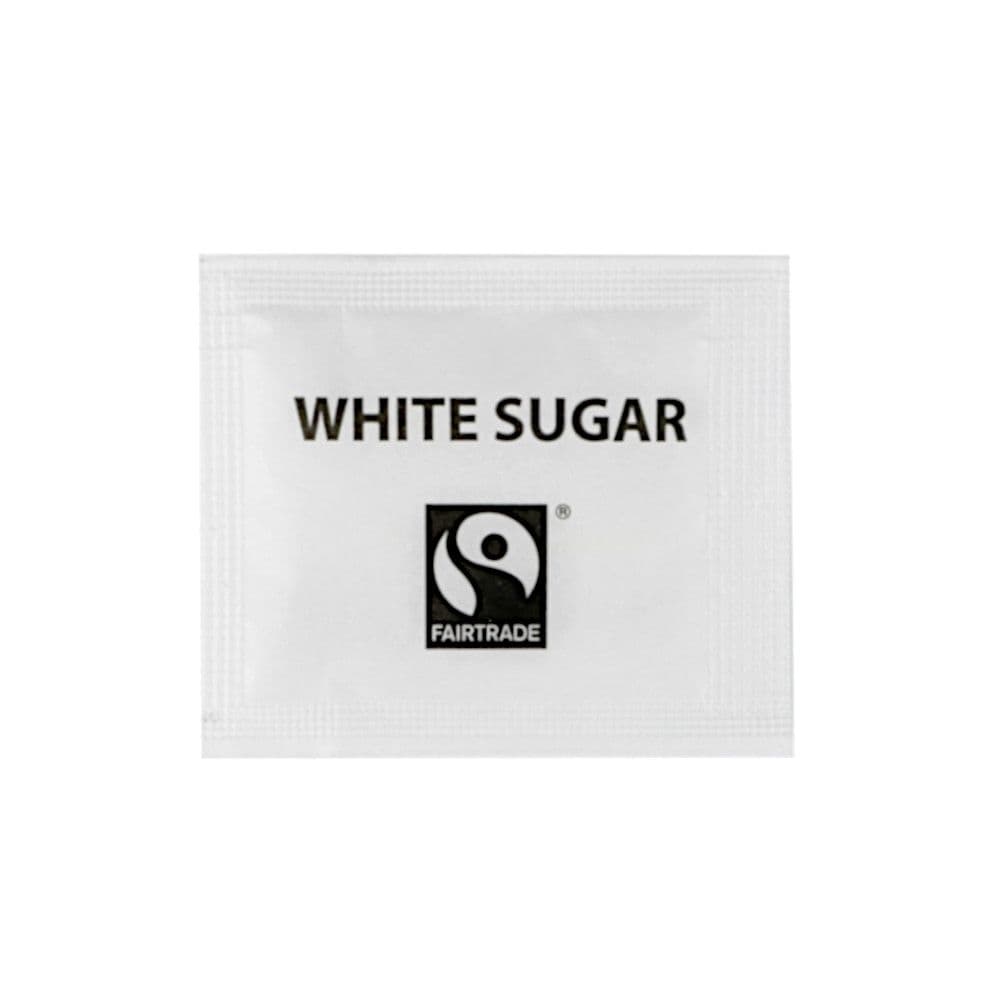 Fair Trade Zuckerbriefchen, weiß
