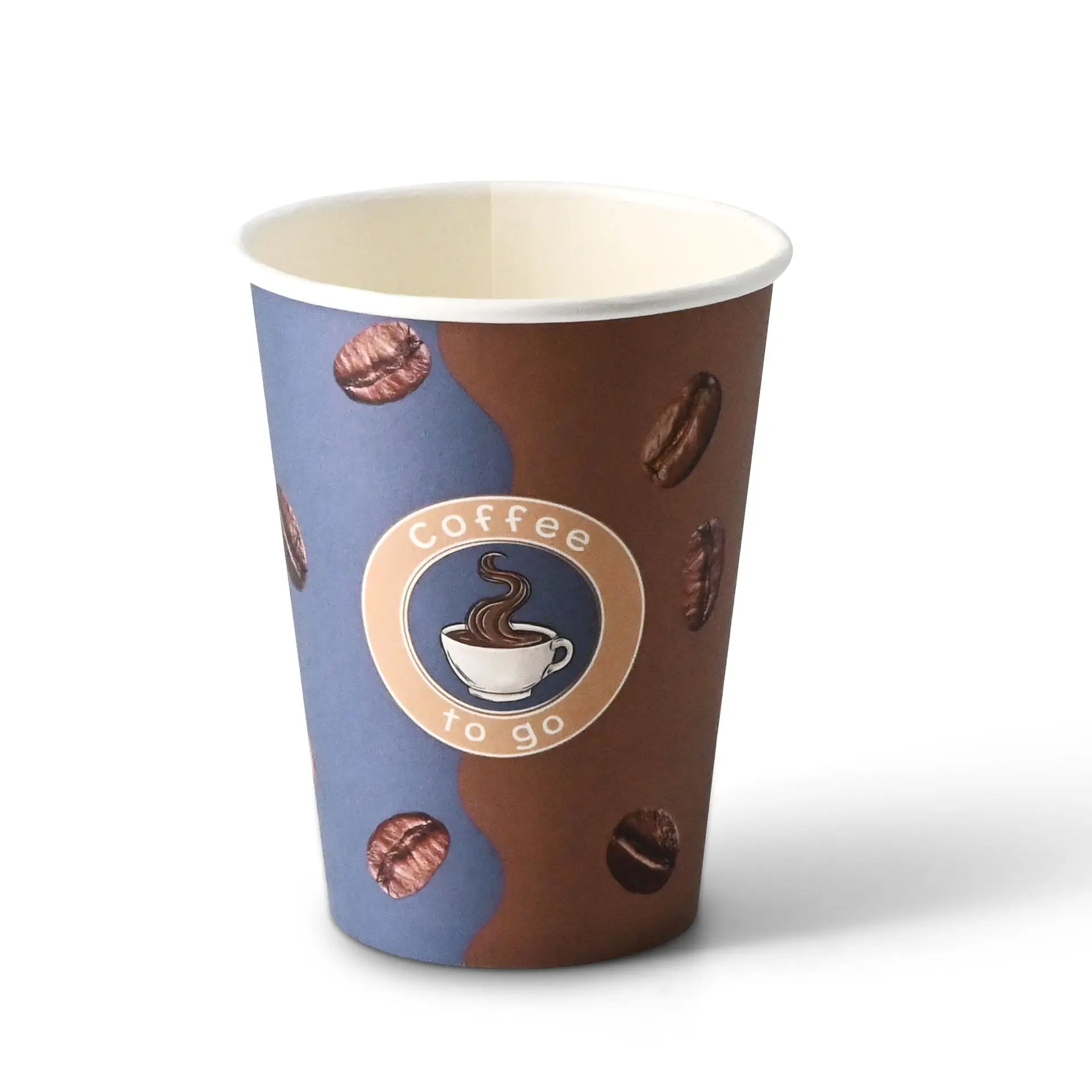 Gobelet en carton imprimé "Café" 30 cl / 8 oz, Ø 90 mm dhd045541-pappbecher-bedruckt-kaffee-300-ml-12-oz-90-mm-1