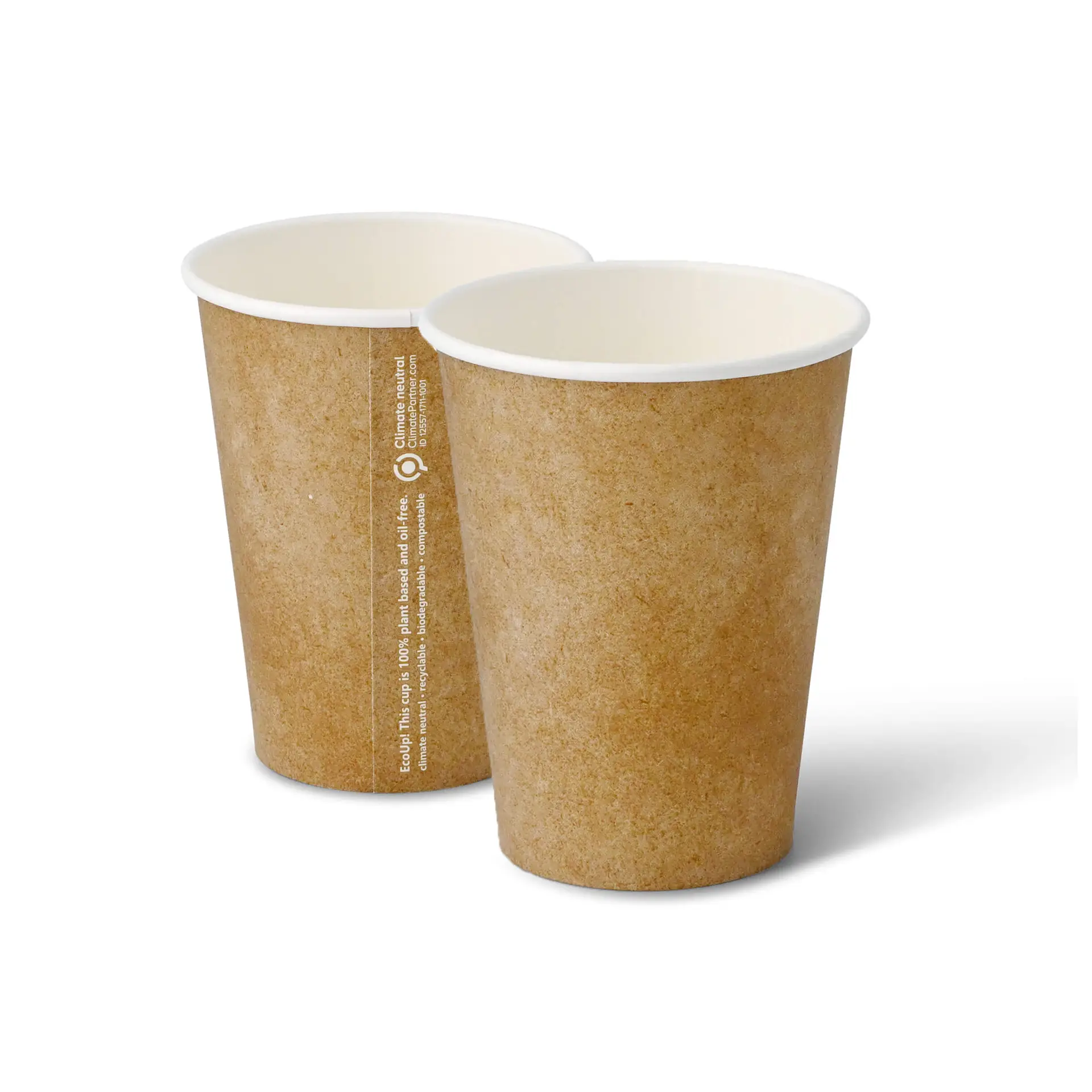 Gobelet en carton kraft brun, 30 cl / 12 oz, Ø 90 mm