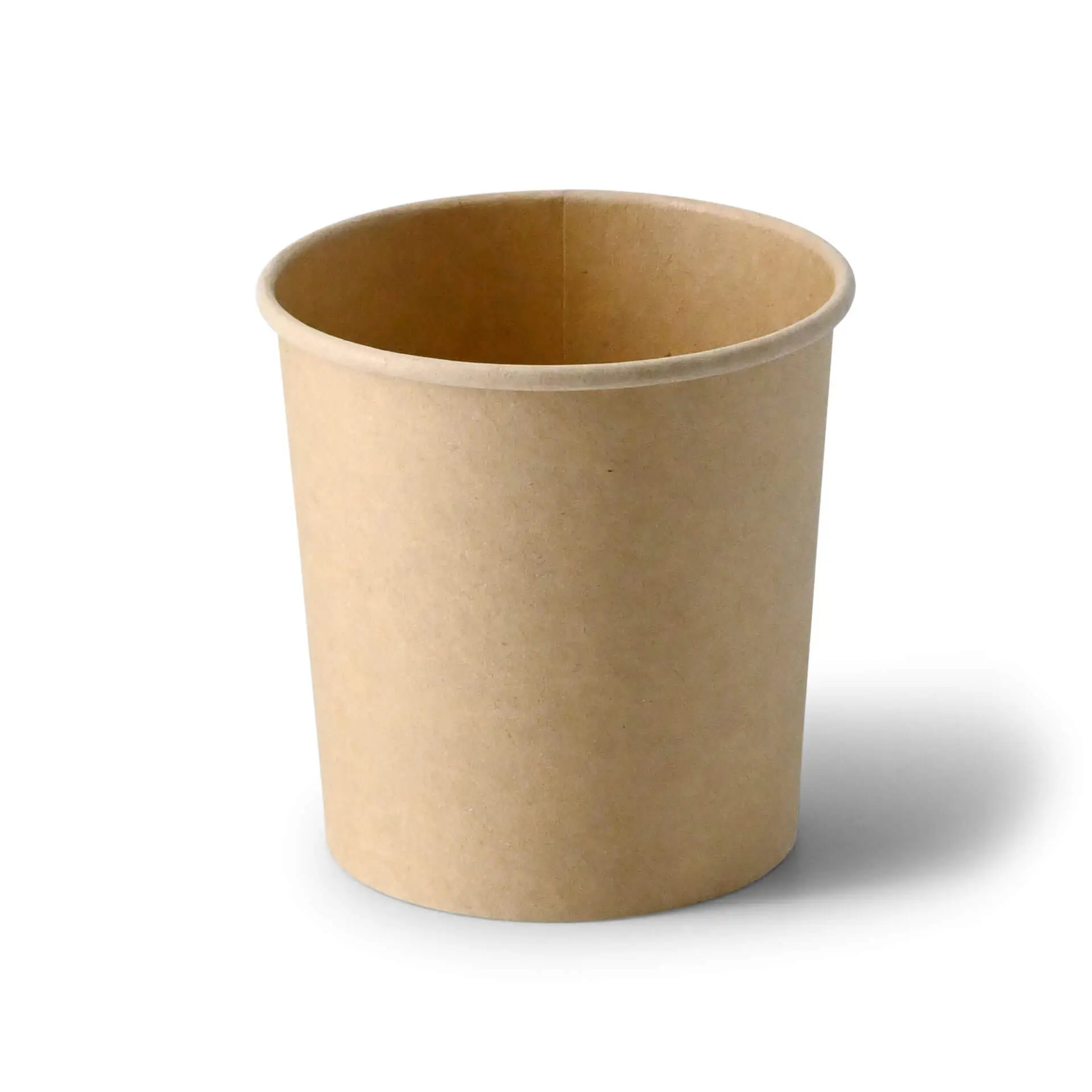 Pot à soupe à emporter en carton 300 ml / 12 oz, Ø 90 mm, brun Pot à soupe à emporter en carton 300 ml / 12 oz, Ø 90 mm, brun