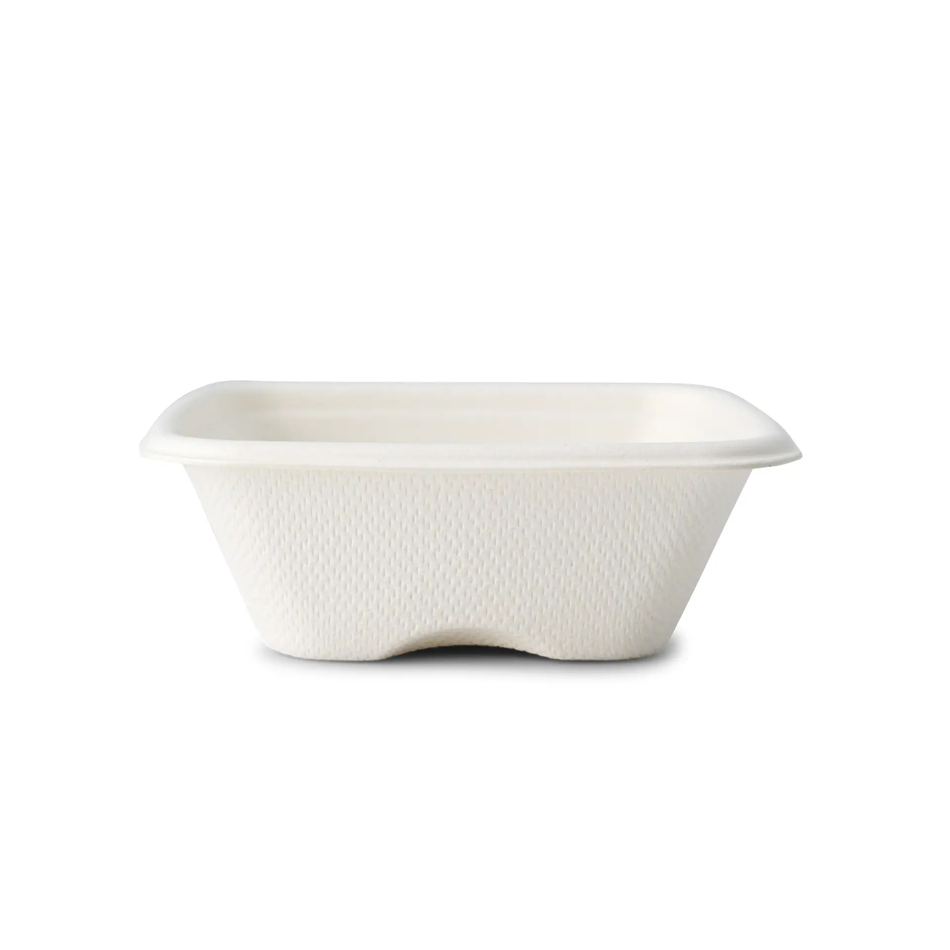 Gobelets individuels en canne à sucre 70 ml, 80 x 80 x 27 mm, carré
