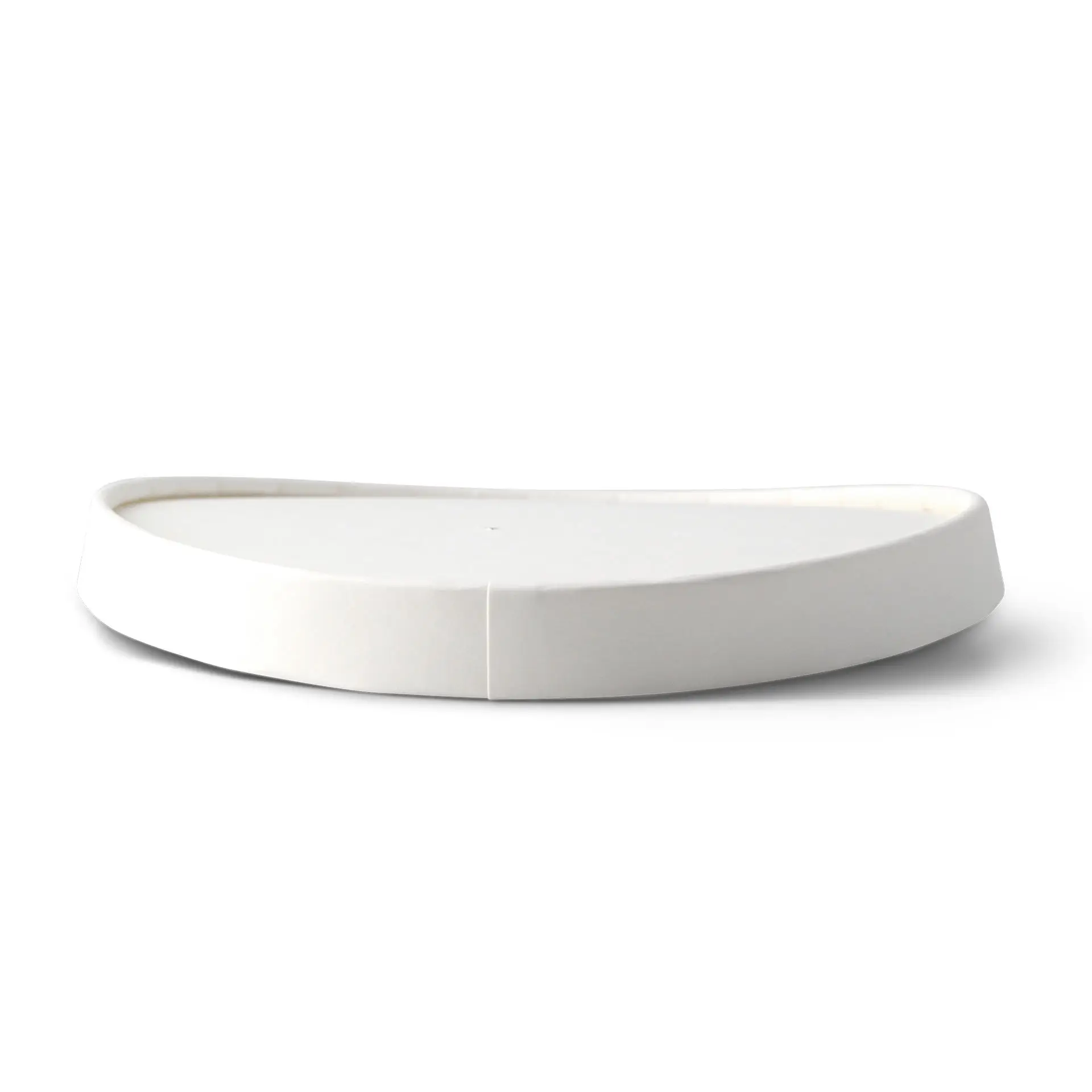 Couvercle à Membrane en Carton (revêtement bio) Ø 150 mm, blanc
