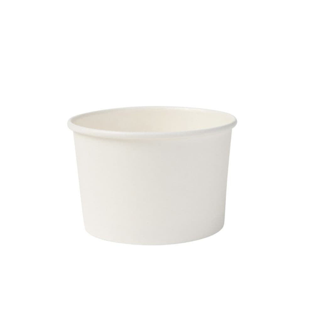 Papp-Eisbecher 125 ml / 5 oz, weiß