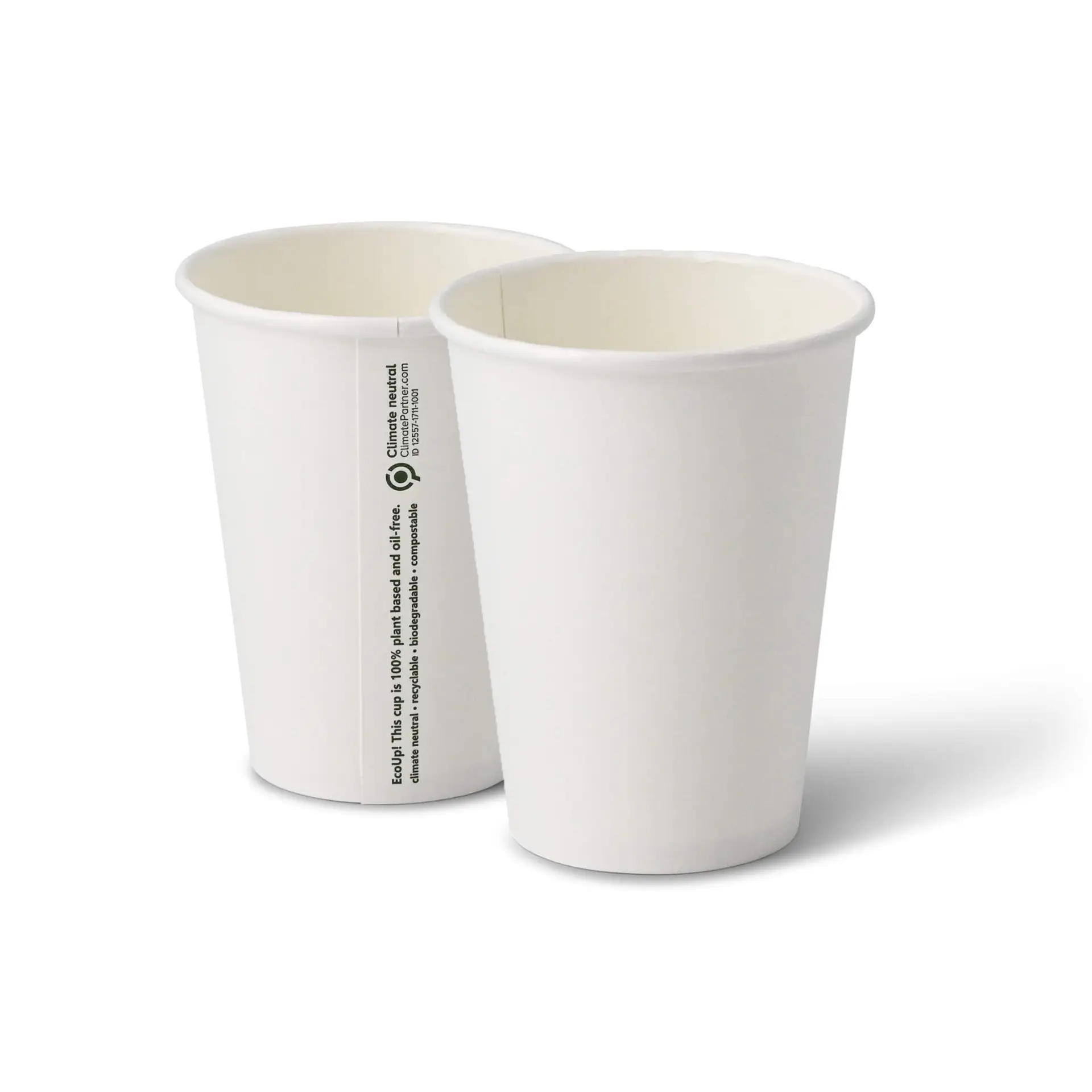 Gobelet en carton blanc, 30 cl / 12 oz, Ø 90 mm Gobelet en carton blanc, 30 cl / 12 oz, Ø 90 mm