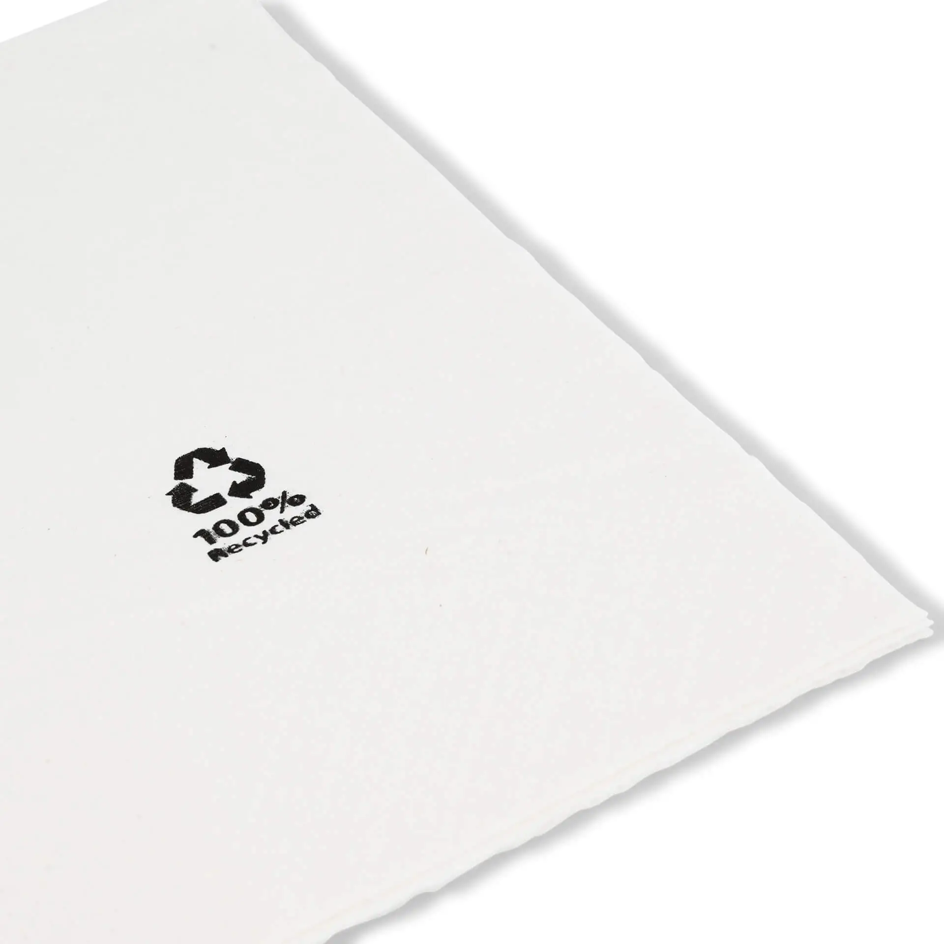 Serviettes en papier 33 x 33 cm, 2 plis, 1/4 pliées, blanches dse02828-servietten-aus-recyceltem-papier-33-x-33-cm-2-lagig-14-falz-weiss-3