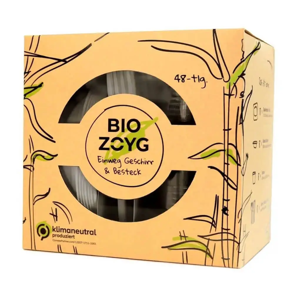 Boîte grill Biozoyg pour 8 personnes, 48 pièces