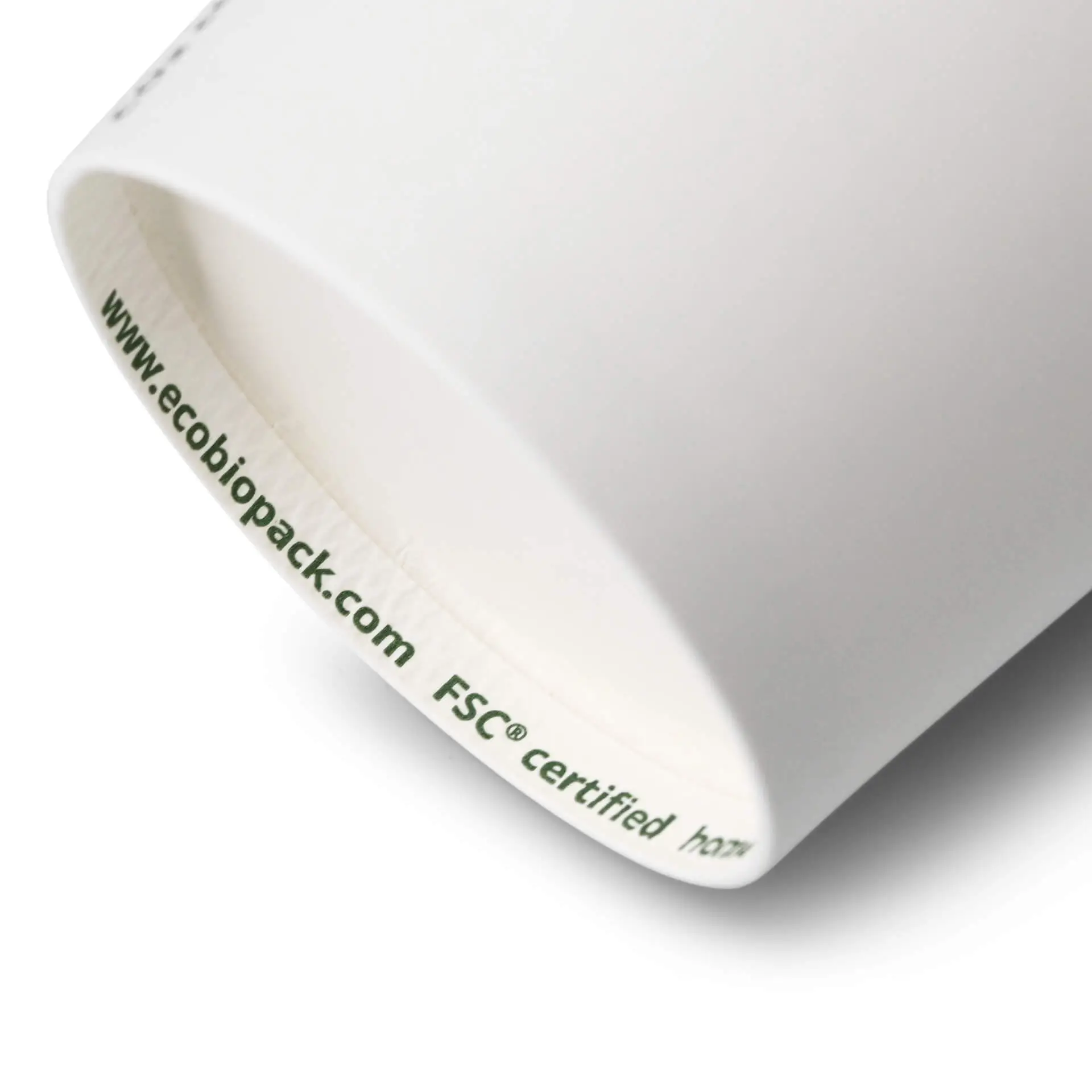 Gobelet en carton blanc, 40 cl / 16 oz, Ø 90 mm dhd04545-pappbecher-400-ml-16-oz-90-mm-weiss-4