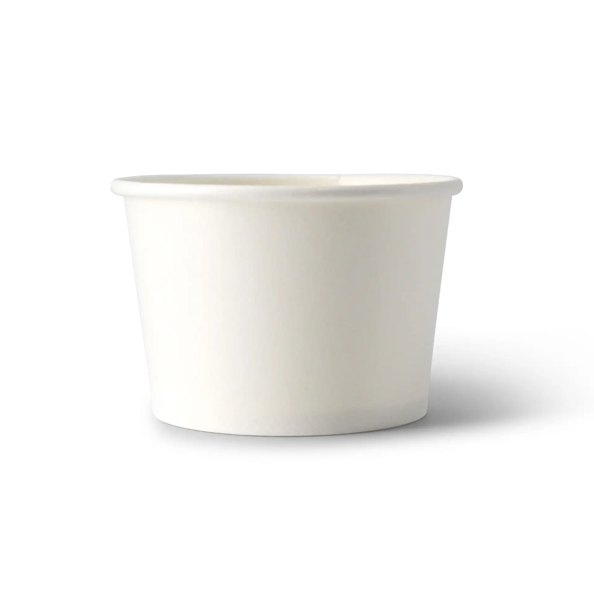 Pot de glace en carton 75 ml, max. 130 ml, Ø 76 mm, blanc