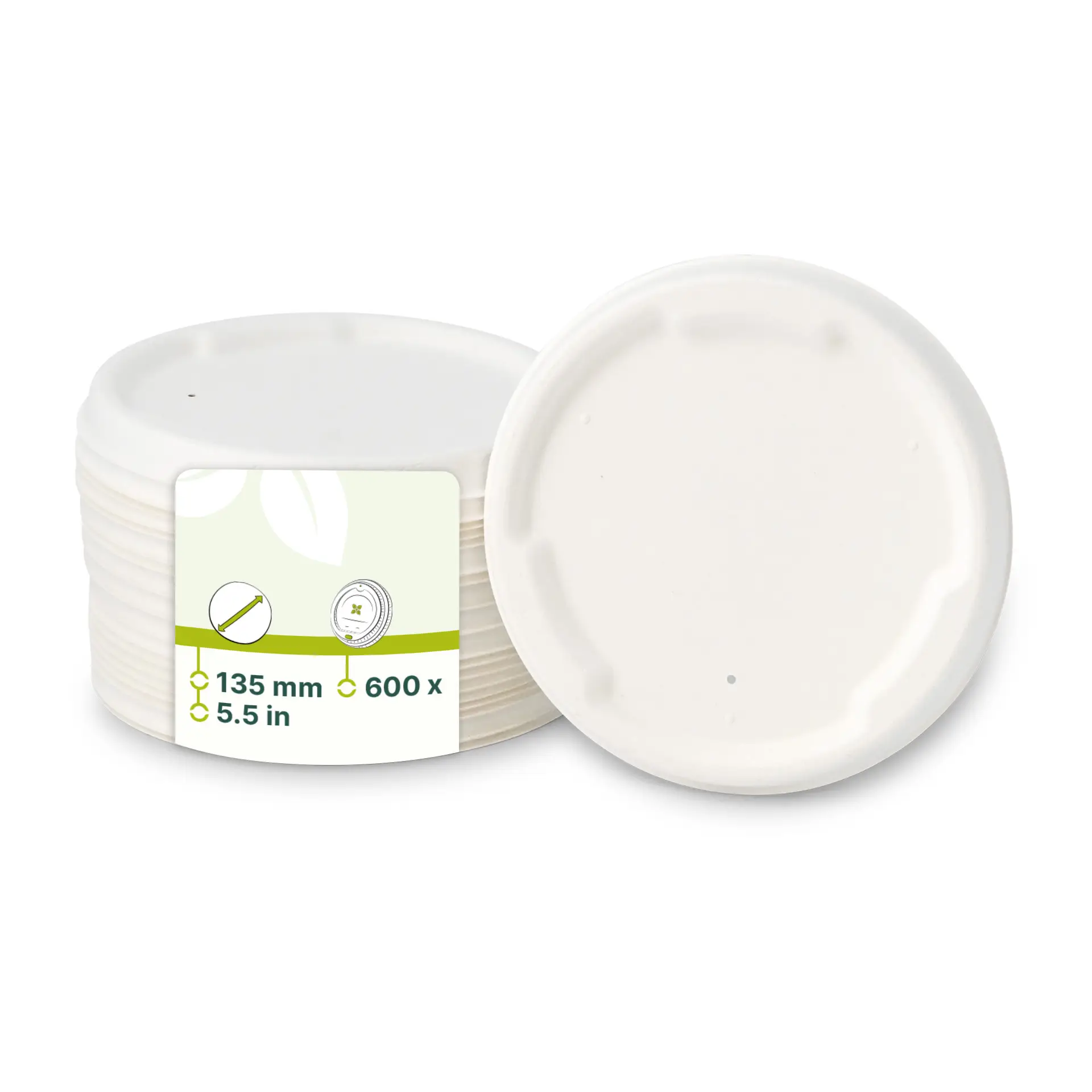 Couvercle pour pot à soupe en canne à sucre, Ø 135 mm Couvercle pour pot à soupe en canne à sucre, Ø 135 mm