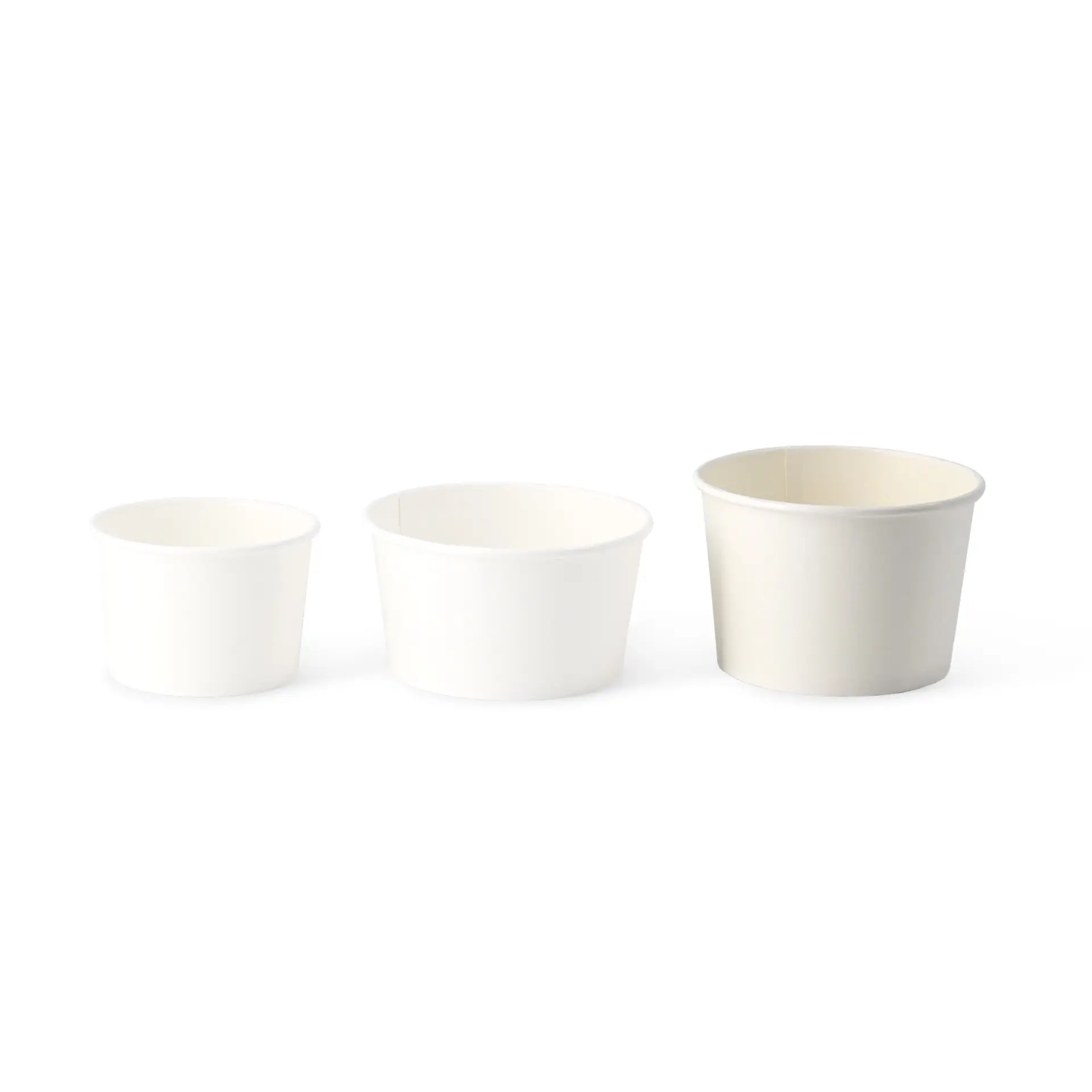 Pot en carton blanc, 400 ml / 16 oz, Ø 115 mm