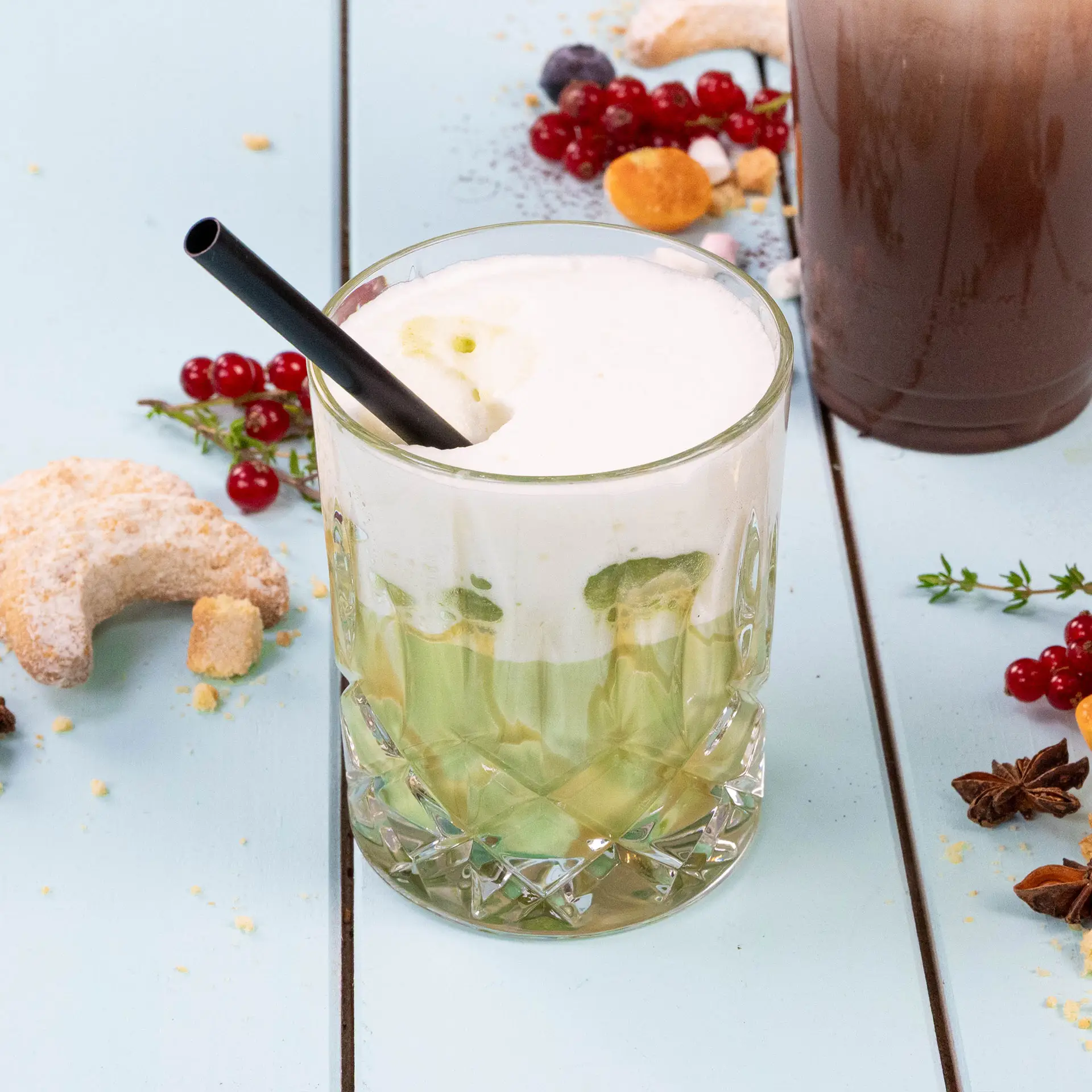 Pailles à cocktail 15 cm, Ø 0,7 cm, noires, réutilisables