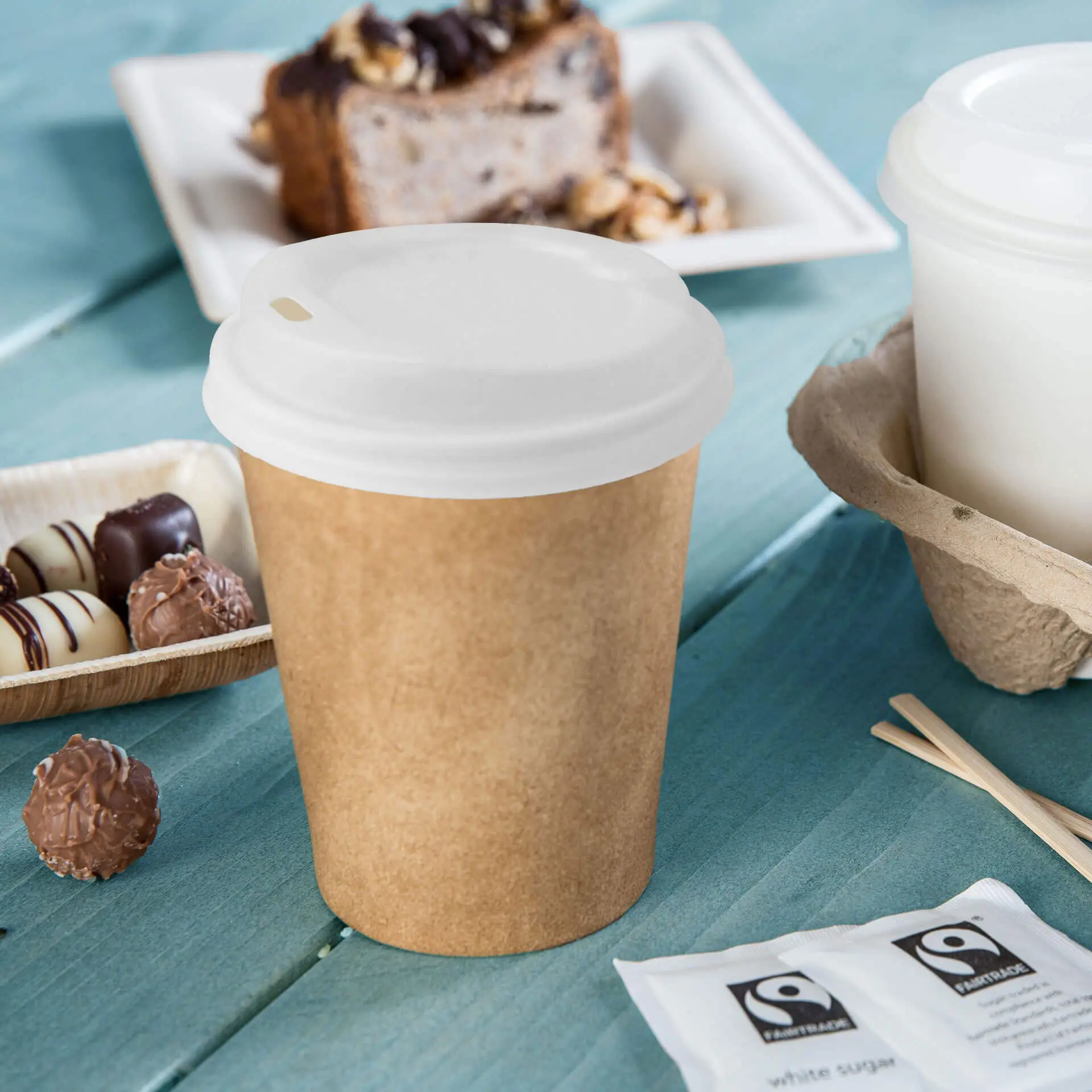 Couvercle en PS Ø 80 mm, blanc, avec ouverture pour boire con10038-01-0-ps-deckel-80-mm-weiss-trinkoeffnung-6