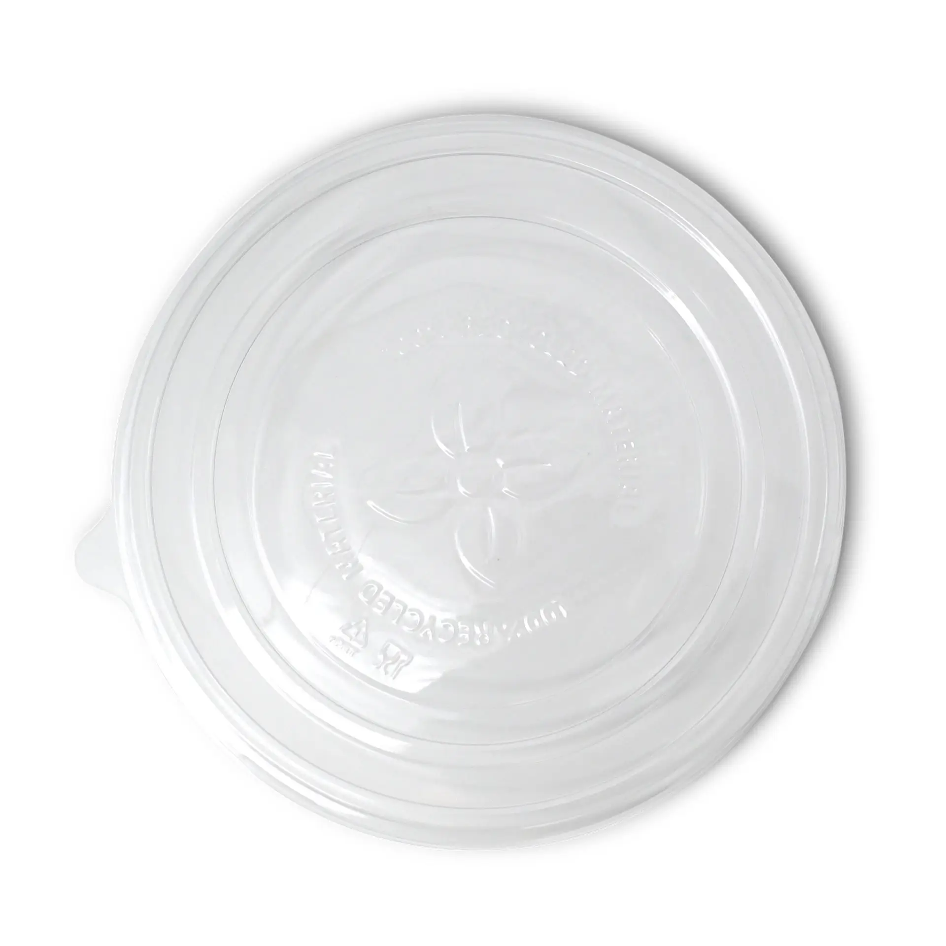 Couvercle transparent en rPET, Ø 185 mm