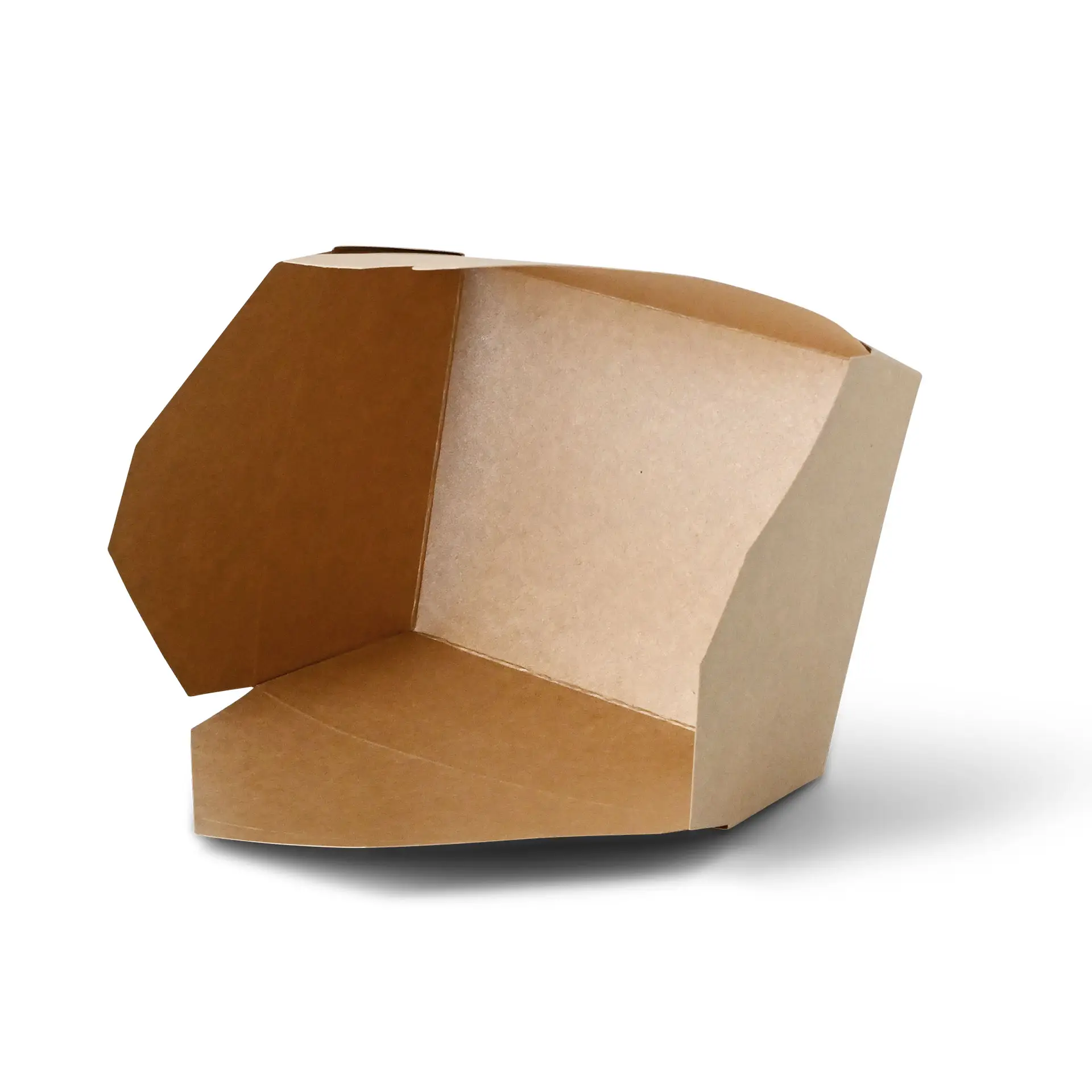 Boîtes à emporter (plastifiées) 1150 ml, marron