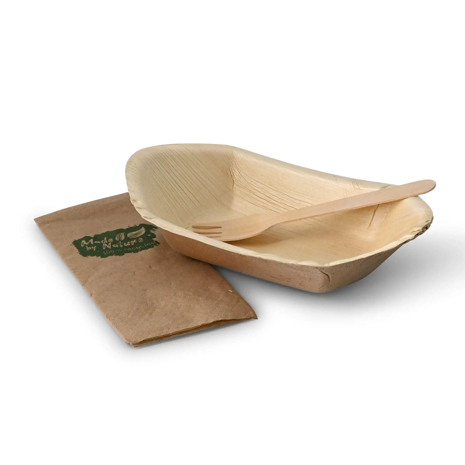 Bateau en feuille de palmier "Palmware®" 20 cm dca05530-palmblatt-schiffchen-palmware-20-cm-4