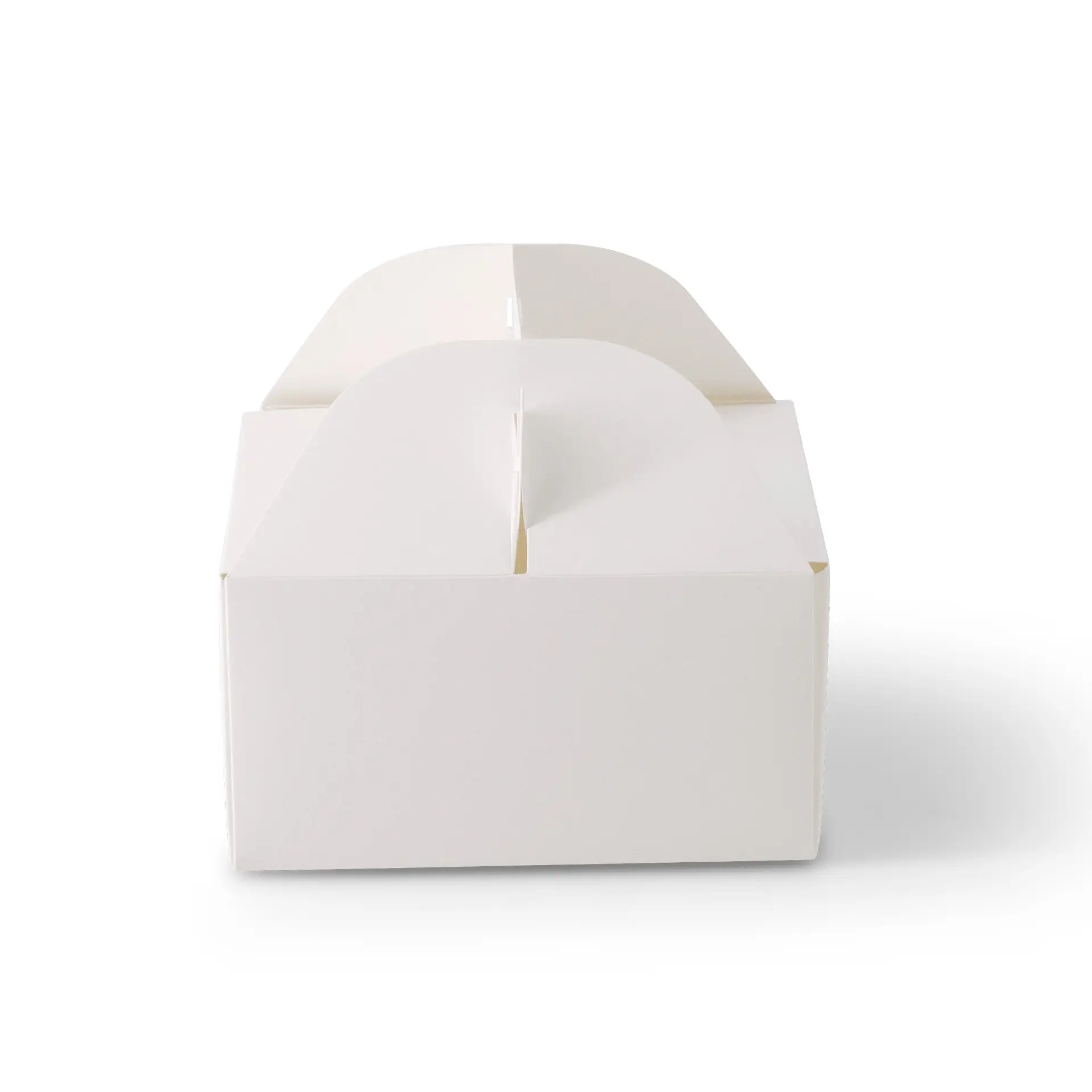 Boîte à gâteaux en carton avec poignée M, 21 x 16 x 9 cm, blanc, pliable Boîte à gâteaux en carton avec poignée M, 21 x 16 x 9 cm, blanc, pliable