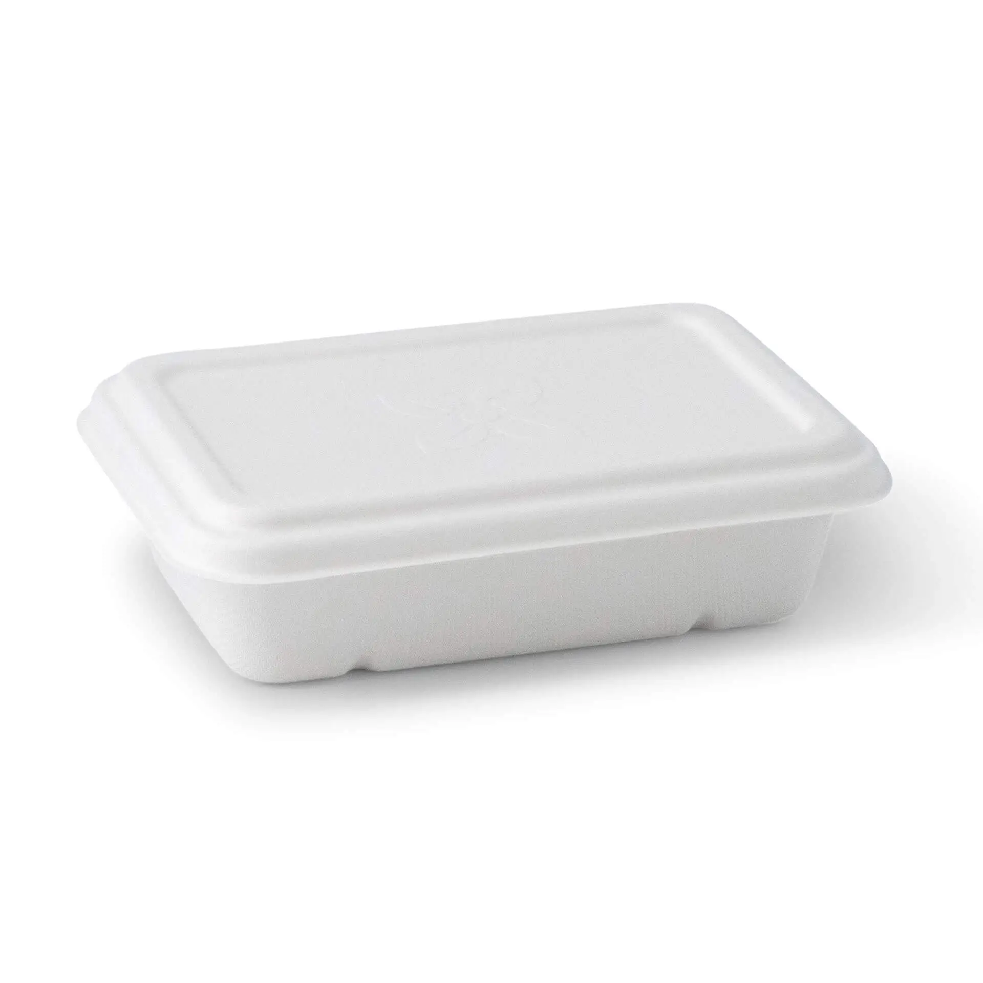 Barquettes en canne à sucre 17 x 12 x 5 cm, 500 ml, rectangulaires Barquettes en canne à sucre 17 x 12 x 5 cm, 500 ml, rectangulaires