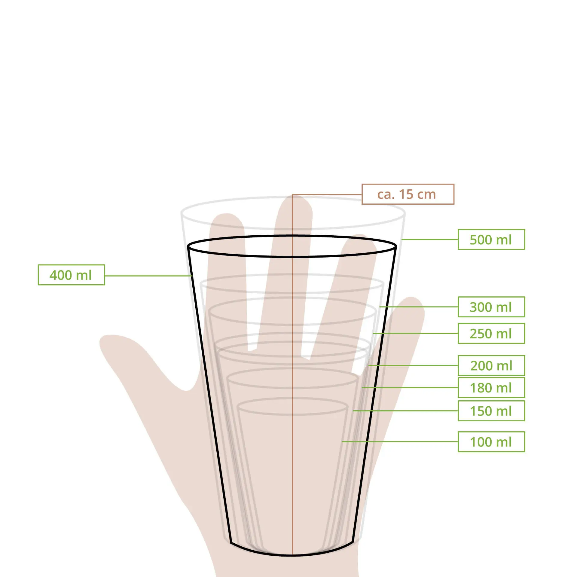 Gobelet en carton brun, 40 cl / 16 oz, Ø 90 mm dhd045461-pappbecher-400-ml-16-oz-90-mm-braun-8