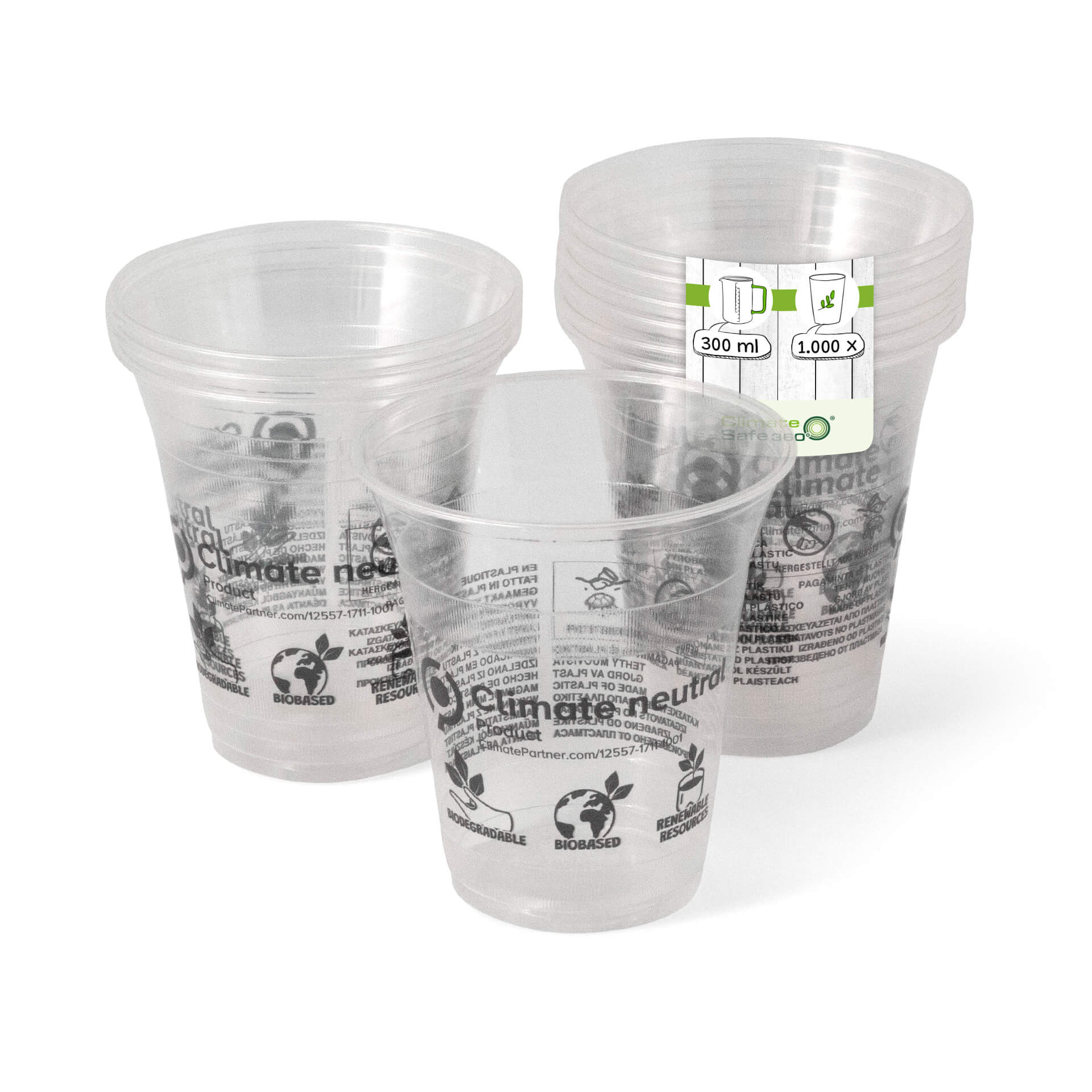 Lot de 3 gobelets à smoothie de 710 ml avec couvercle To-Go compatible avec le mixeur Oster Pro 1200